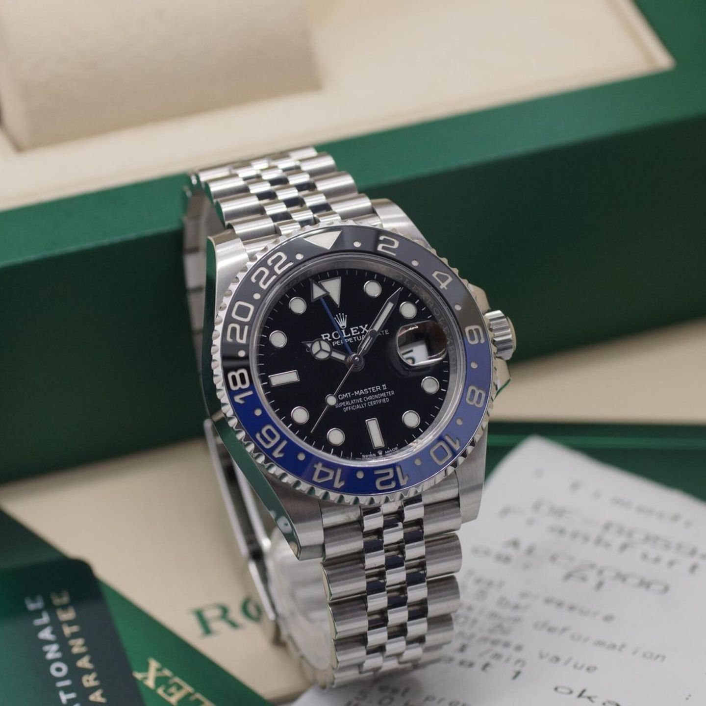 Rolex GMT-Master II 126710BLNR (2023) - Zwart wijzerplaat 40mm Staal (2/8)
