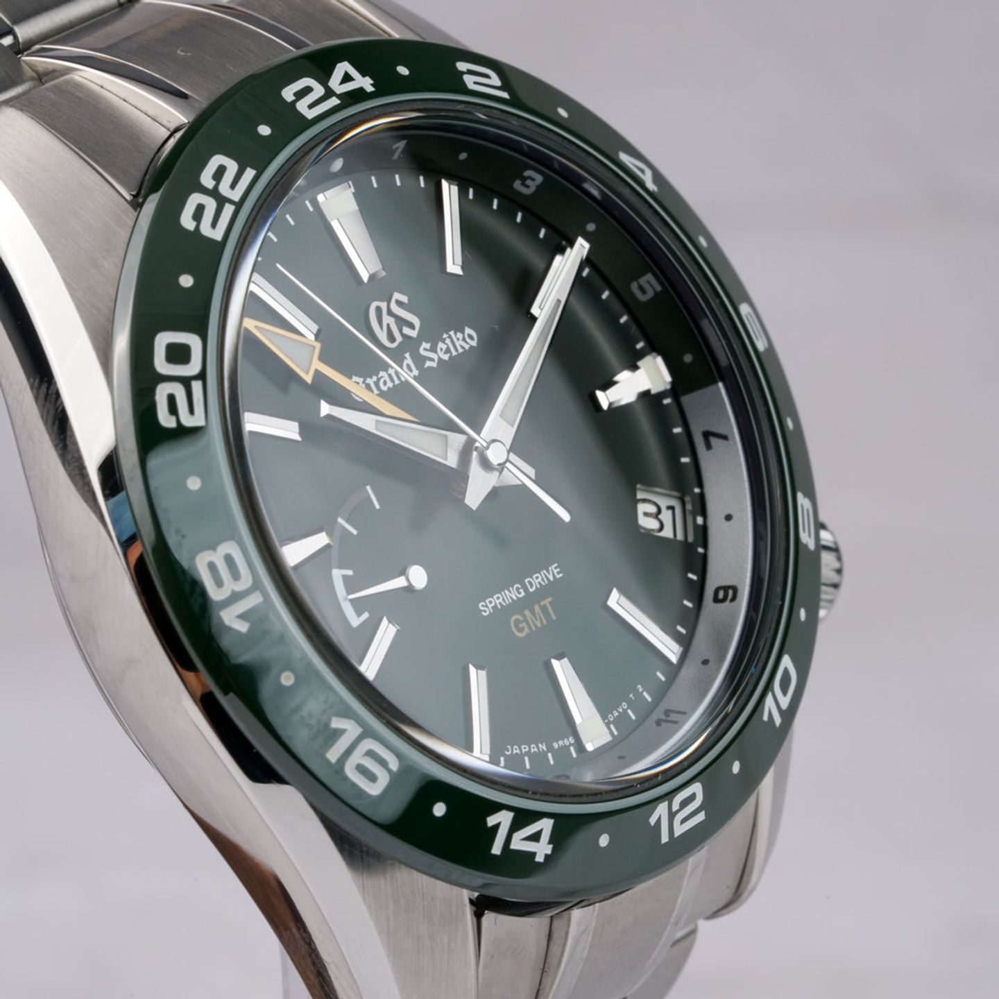 Grand Seiko Sport Collection SBGE257 (2021) - Groen wijzerplaat 41mm Staal (8/8)