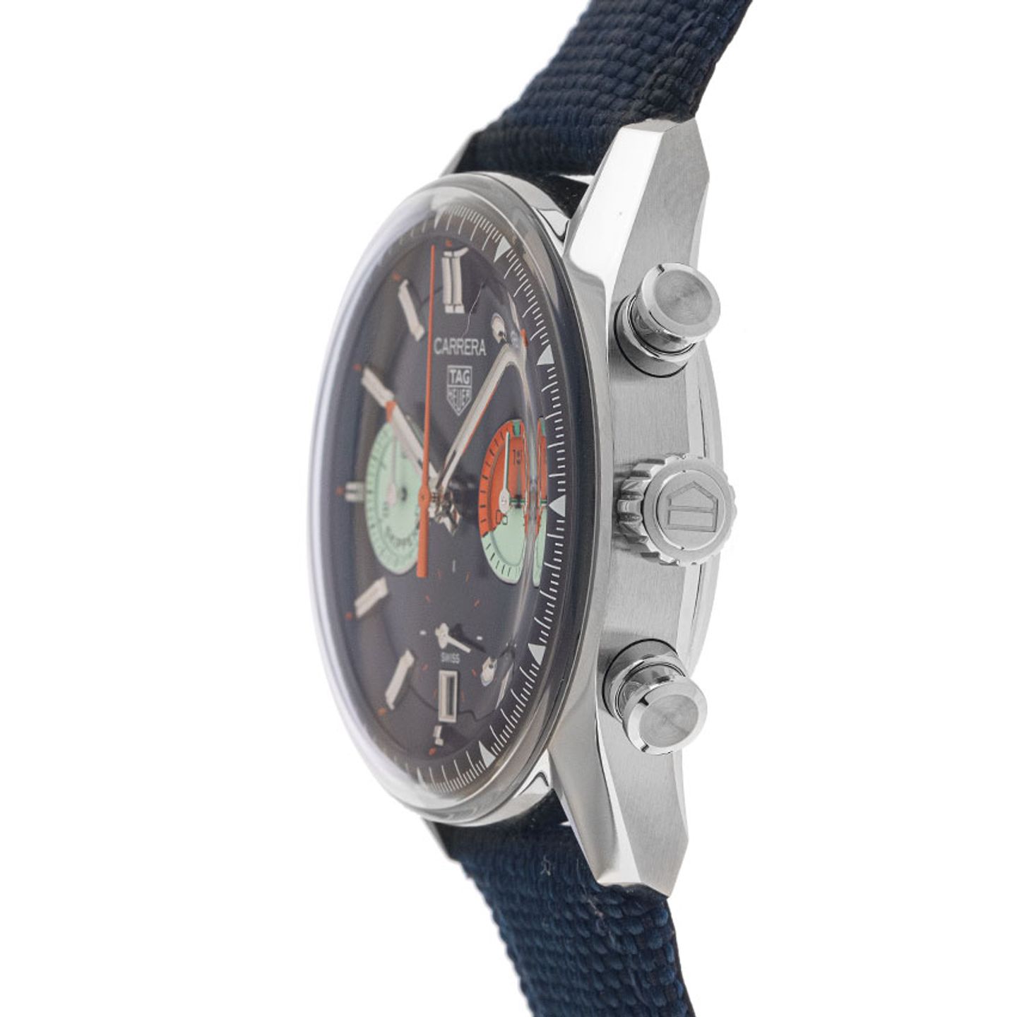 TAG Heuer Carrera CBS2213.FN6002 (2025) - Blue dial 39 mm Steel case (4/7)