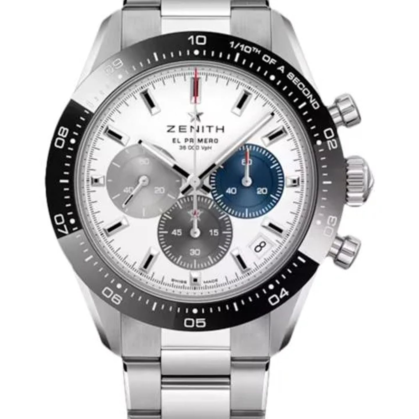 Zenith Chronomaster Sport 03.3100.3600/69.M3100 (2026) - White dial 41 mm Steel case (1/1)