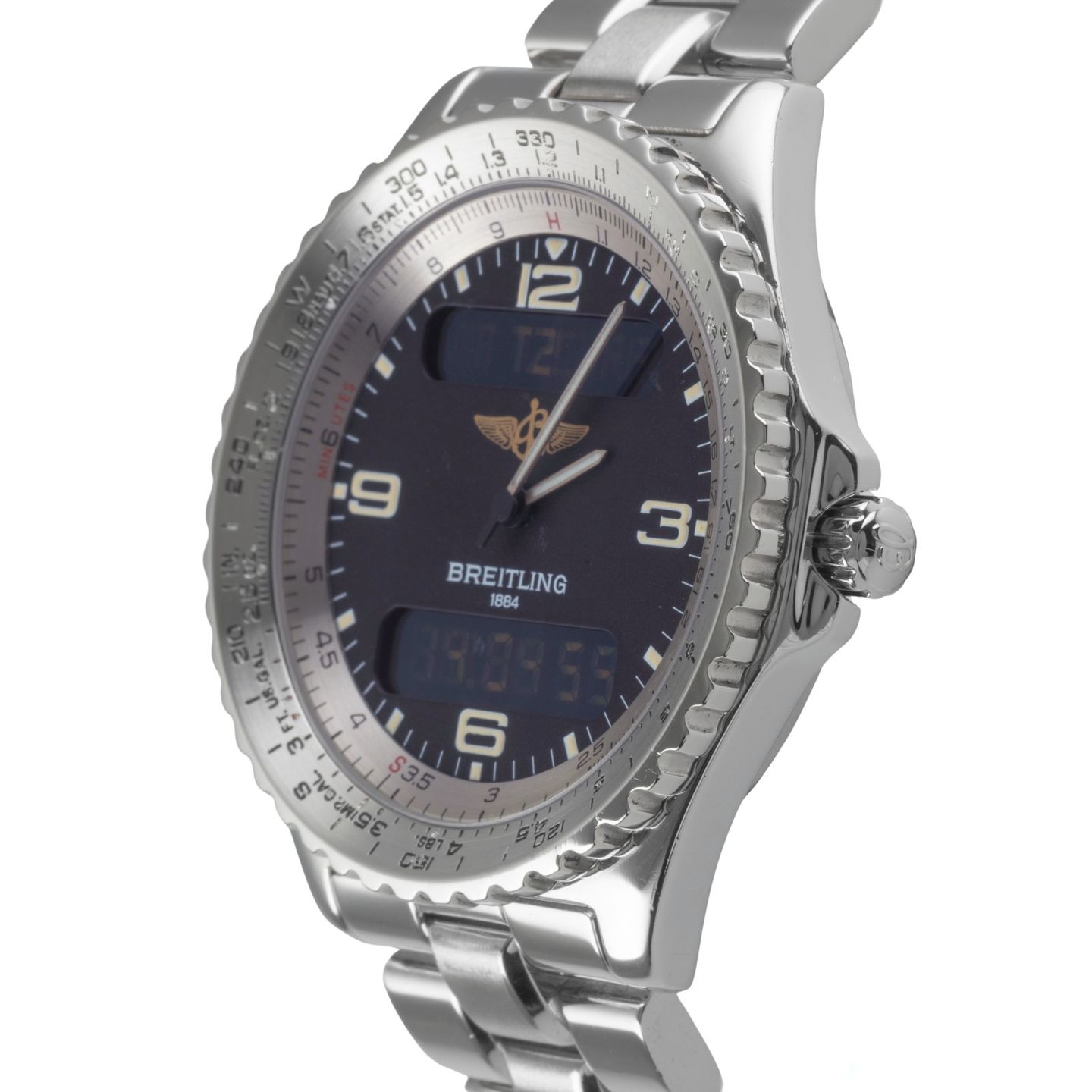 Breitling Chronospace A56011 (1995) - Steel case (6/8)