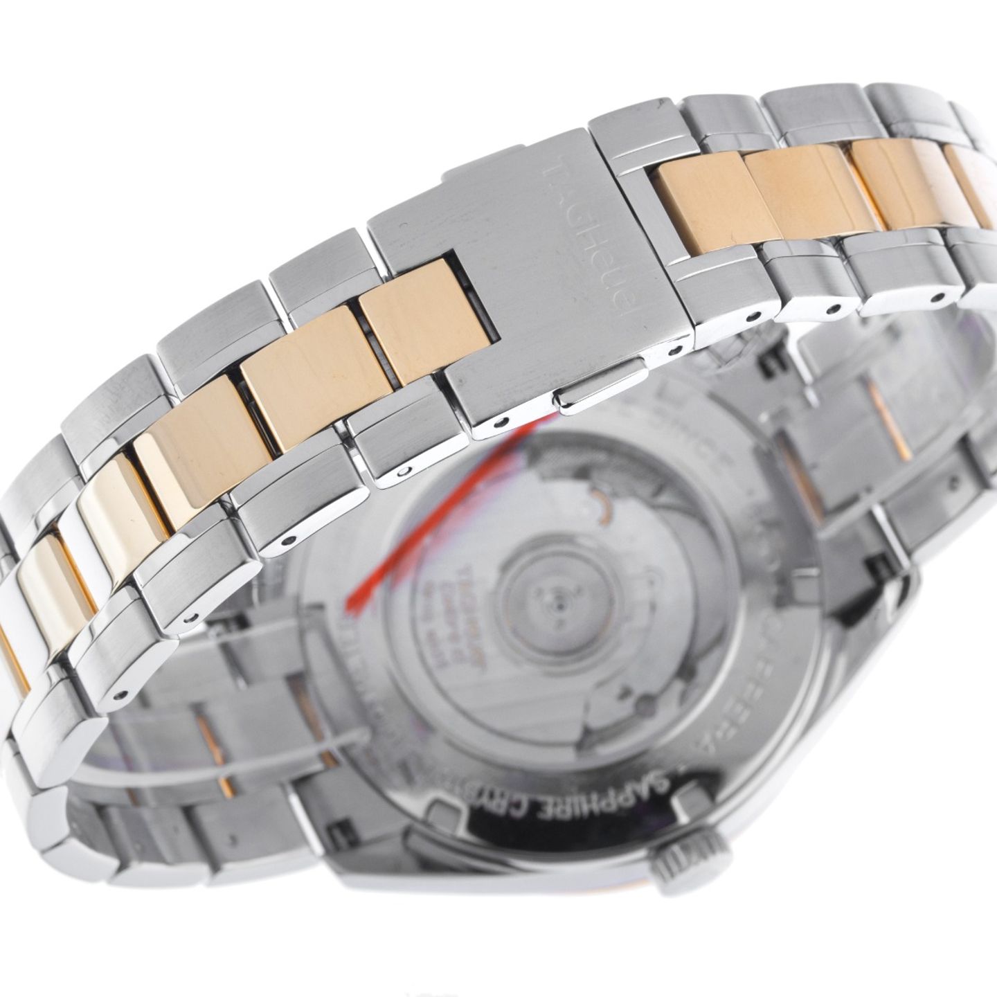 TAG Heuer Carrera Calibre 6 WAS2150.BD0733 (2013) - Silver dial 39 mm Gold/Steel case (7/7)