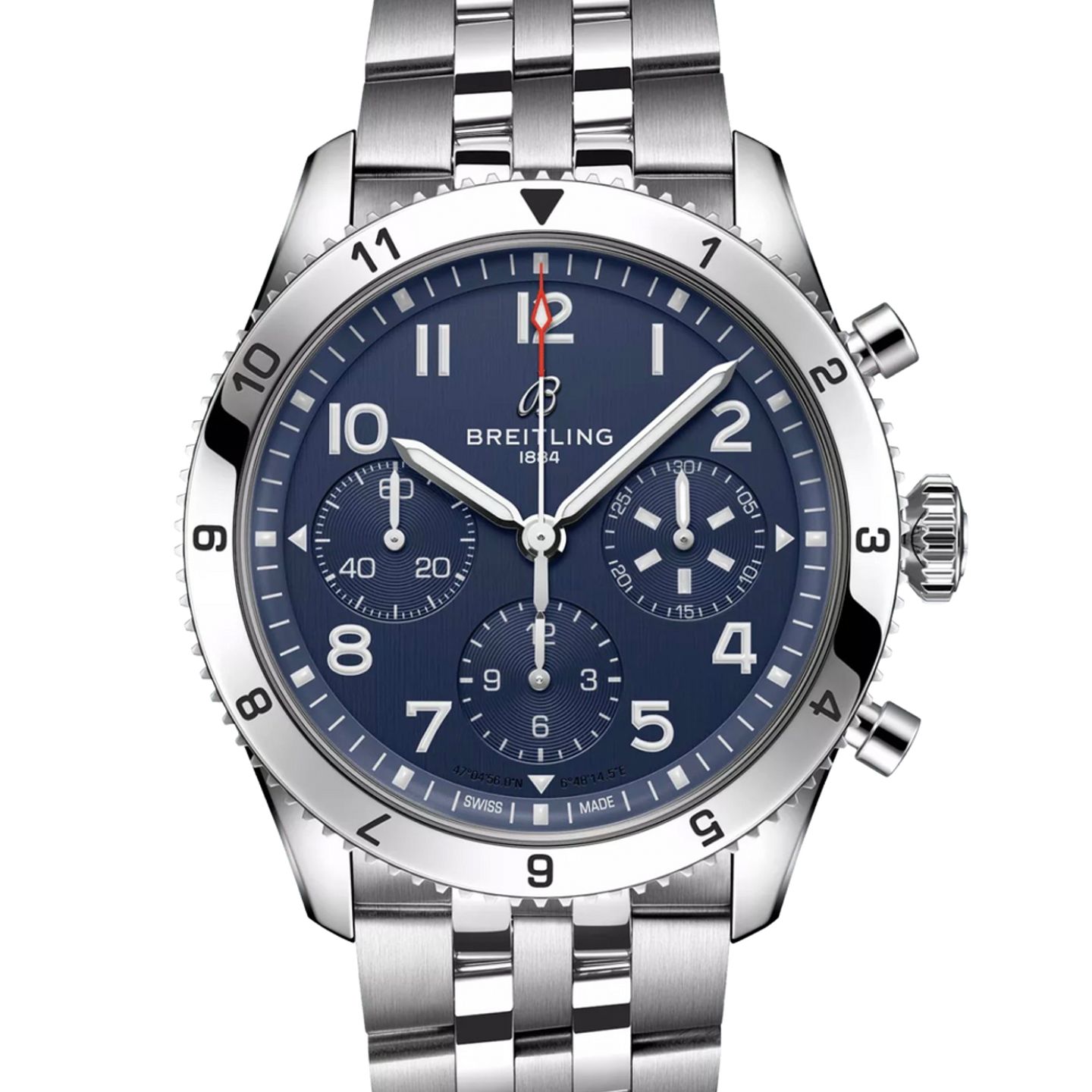 Breitling Classic AVI A233801A1C1A1 (2024) - Blue dial 42 mm Steel case (1/1)