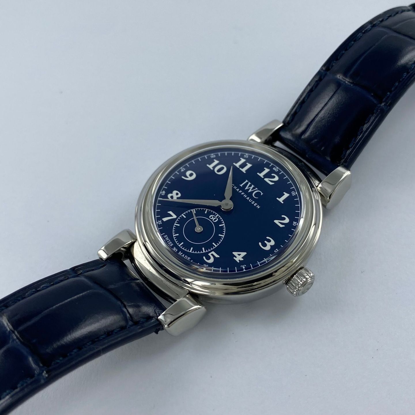 IWC Da Vinci Automatic IW358102 (Onbekend (willekeurig serienummer)) - Blauw wijzerplaat 40mm Staal (5/8)