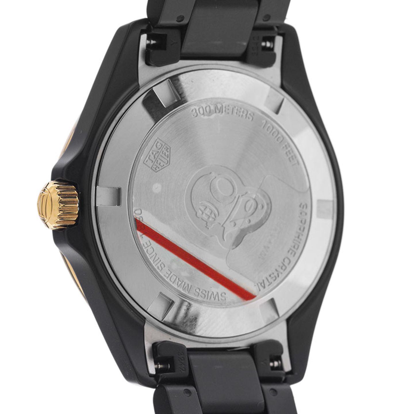 TAG Heuer Aquaracer Lady WAY1321.BH0743 (2025) - Black dial 35 mm Ceramic case (7/7)