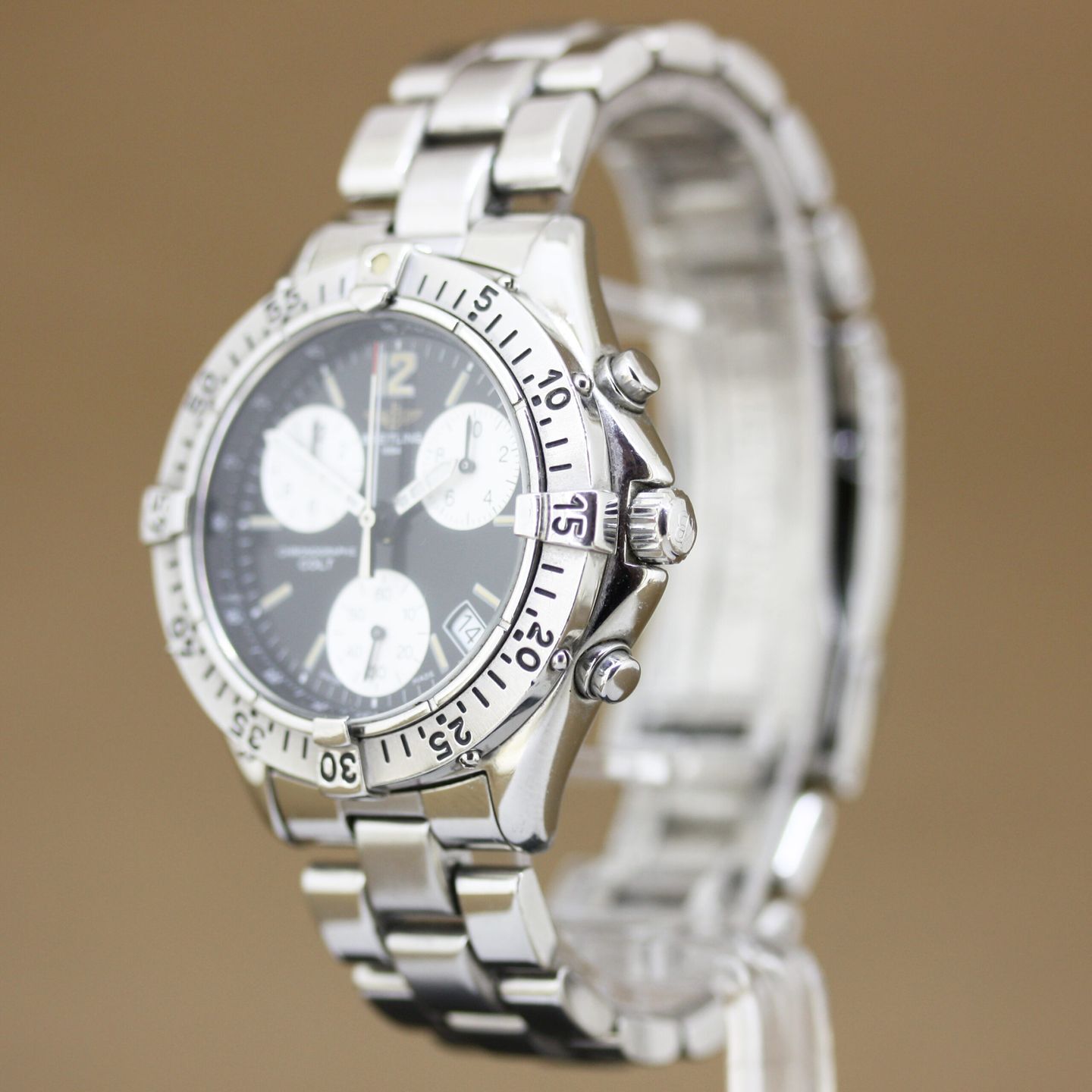 Breitling Colt Chronograph A53035 (1999) - 38mm Staal (5/8)