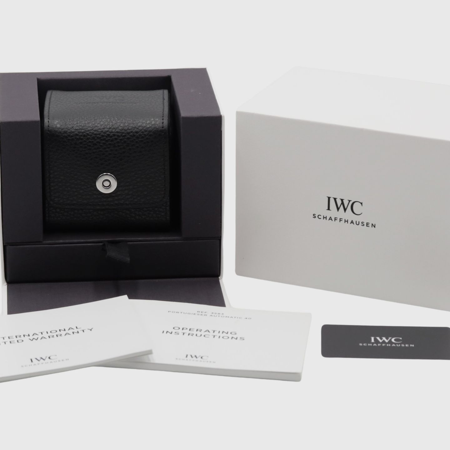 IWC Portuguese Automatic IW358303 (Unknown (random serial)) - Silver dial 40 mm Steel case (8/8)
