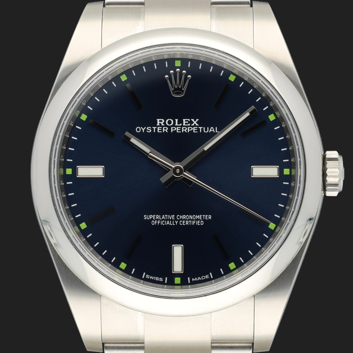 Rolex Oyster Perpetual 39 114300 (2019) - 39 mm Steel case (2/8)