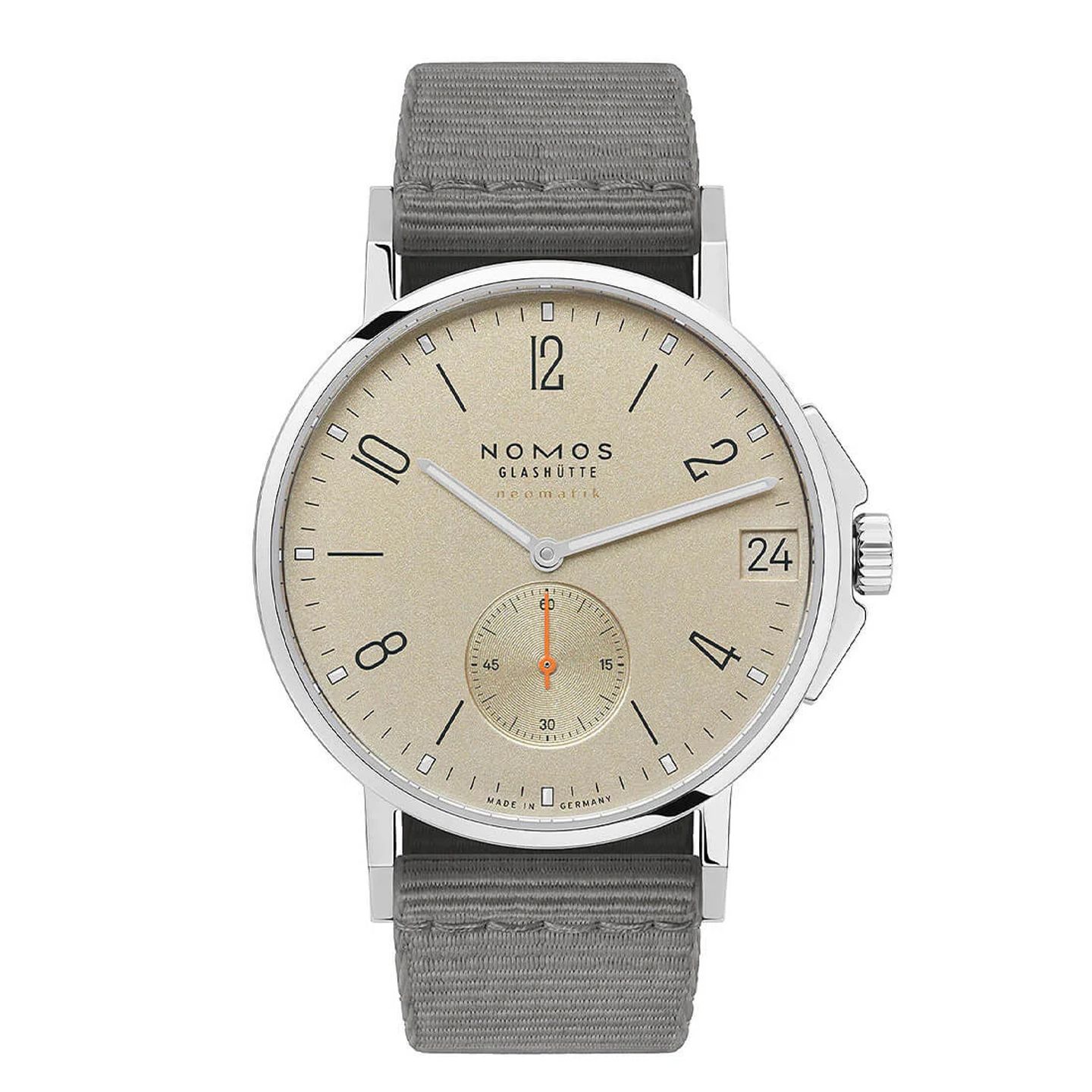 NOMOS Ahoi Neomatik 517 (2024) - Brown dial 39 mm Steel case (3/3)