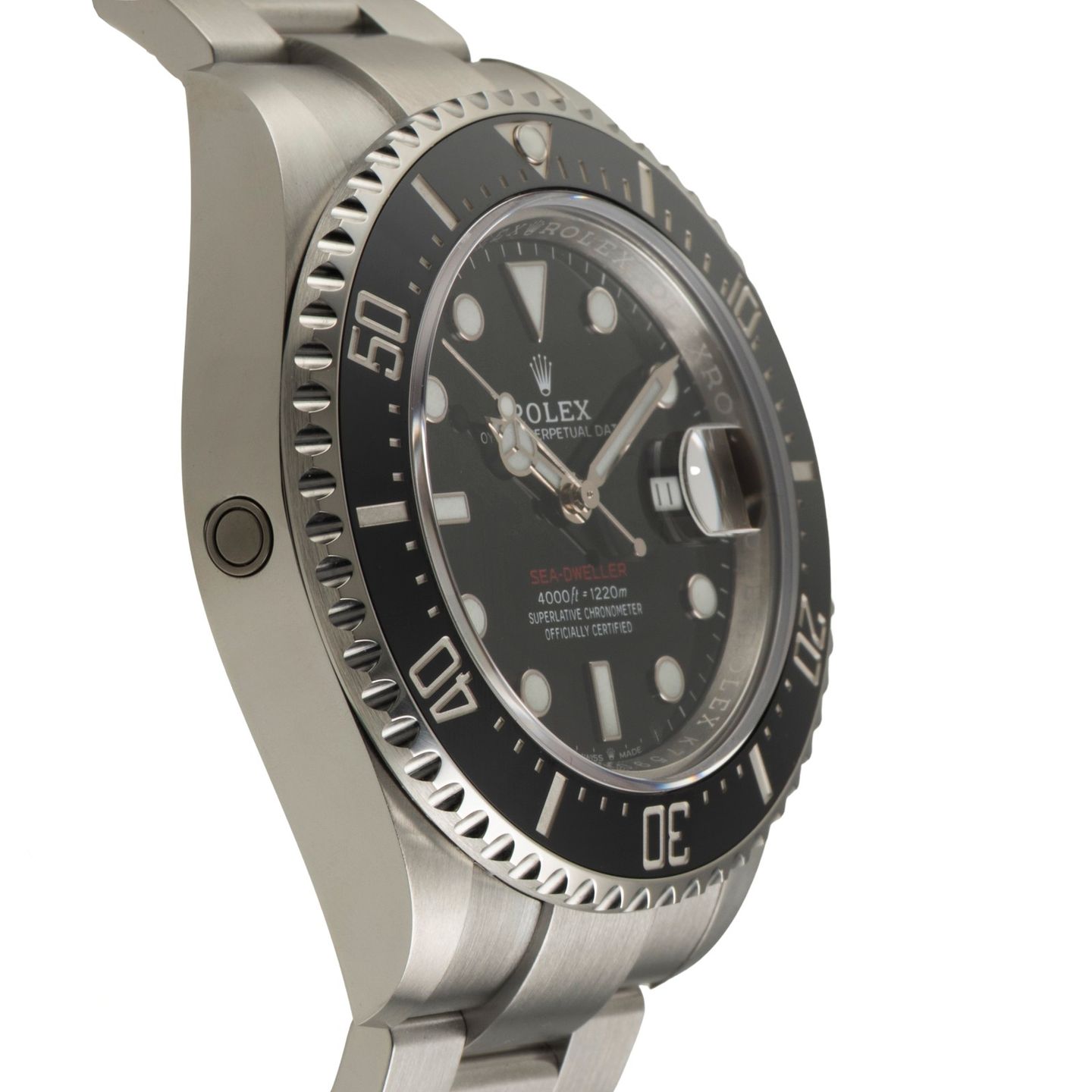 Rolex Sea-Dweller 126600 (Unknown (random serial)) - Black dial 43 mm Steel case (7/8)