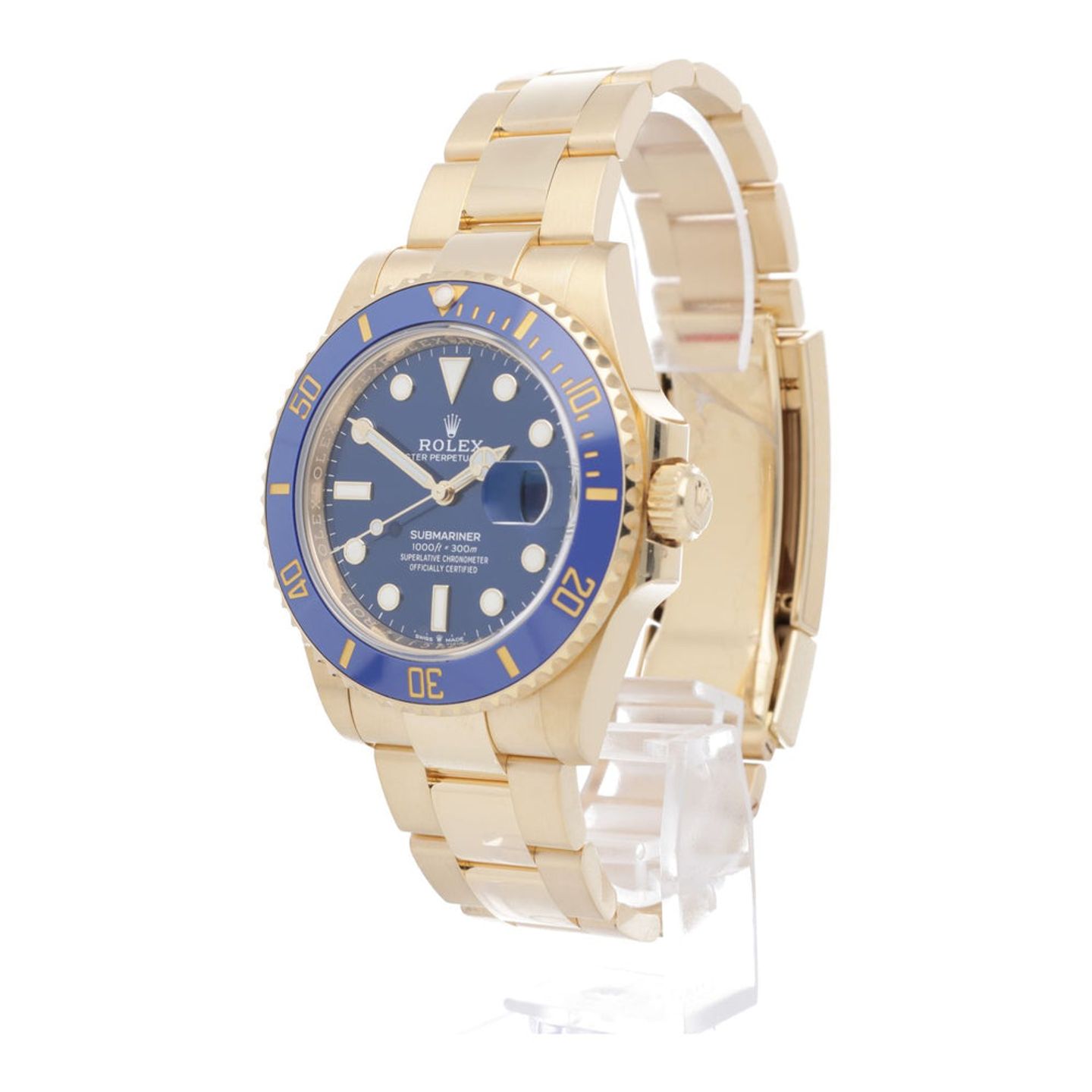 Rolex Submariner Date 126618LB (2024) - Blue dial 41 mm Yellow Gold case (2/7)