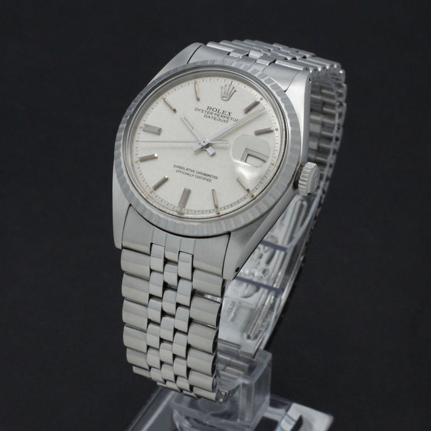 Rolex Datejust 1603 (1972) - Silver dial 36 mm Steel case (2/7)