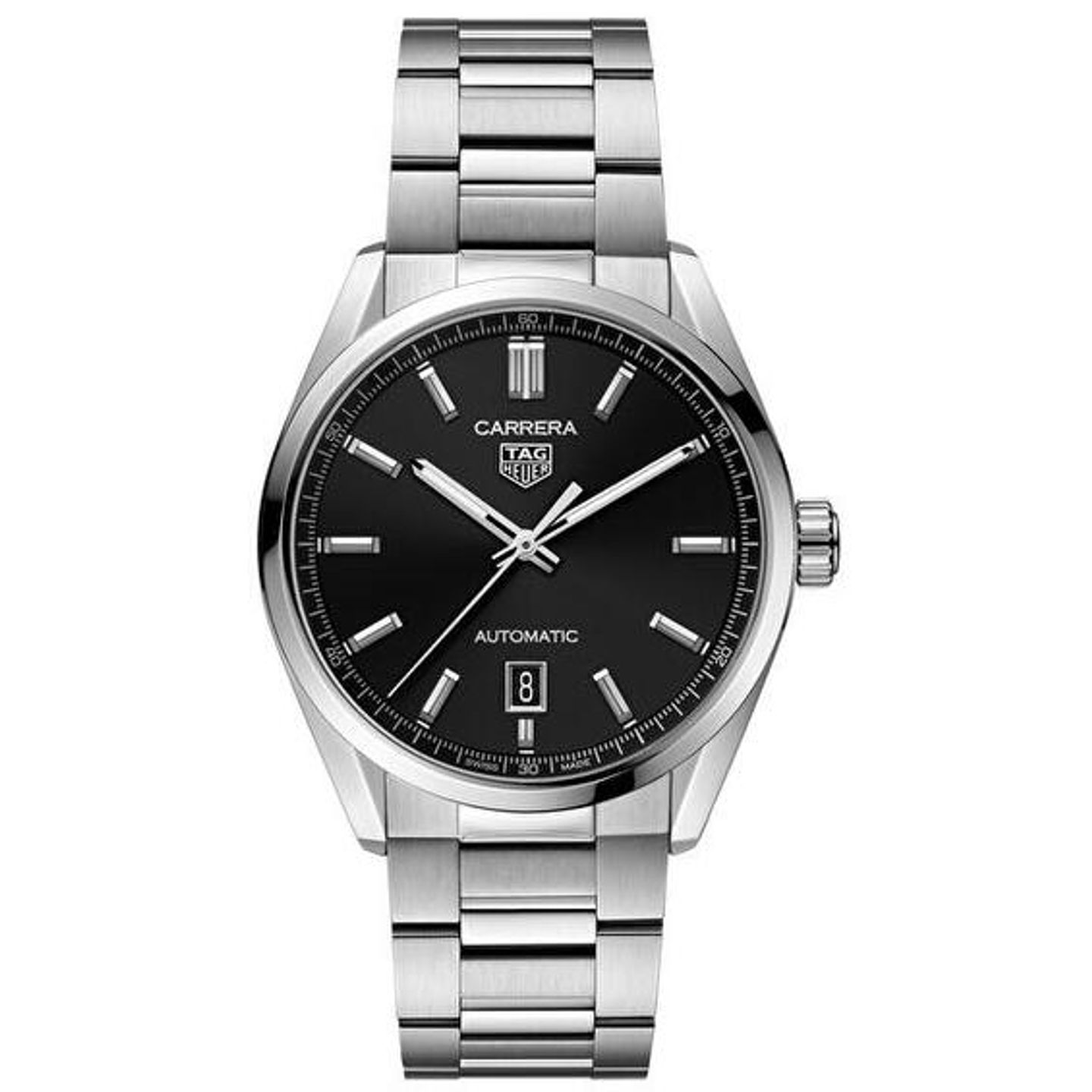 TAG Heuer Carrera Calibre 5 WBN2110.BA0639 (2025) - Black dial 39 mm Steel case (1/1)