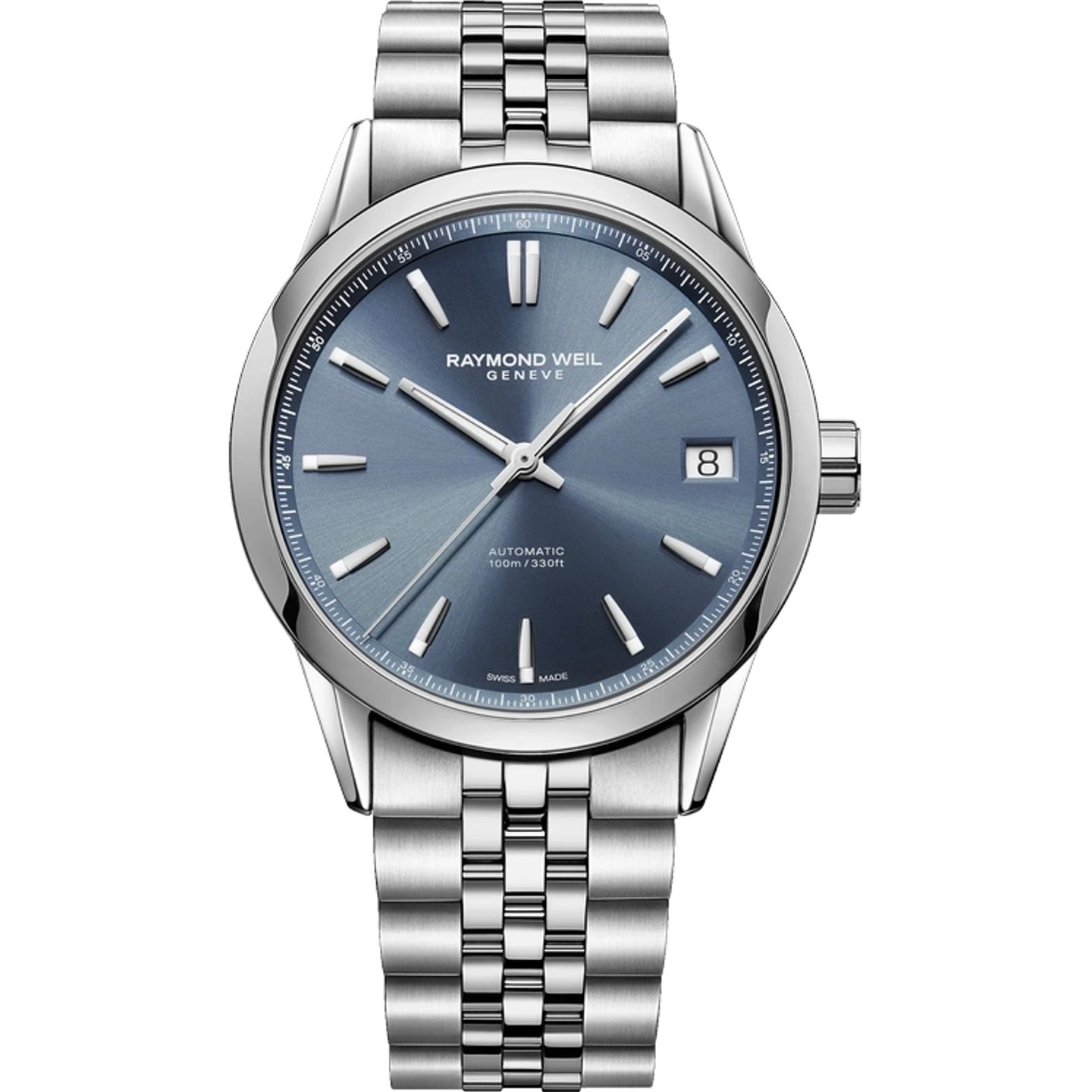Raymond Weil Freelancer 2741-ST-50001 (2026) - Blauw wijzerplaat 40mm Staal (1/1)