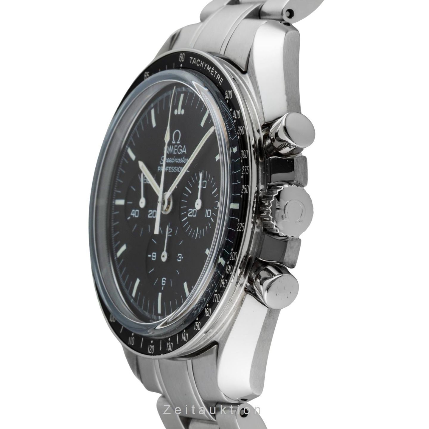 Omega Speedmaster Professional Moonwatch 3573.50.00 (2004) - Zwart wijzerplaat 42mm Staal (5/8)