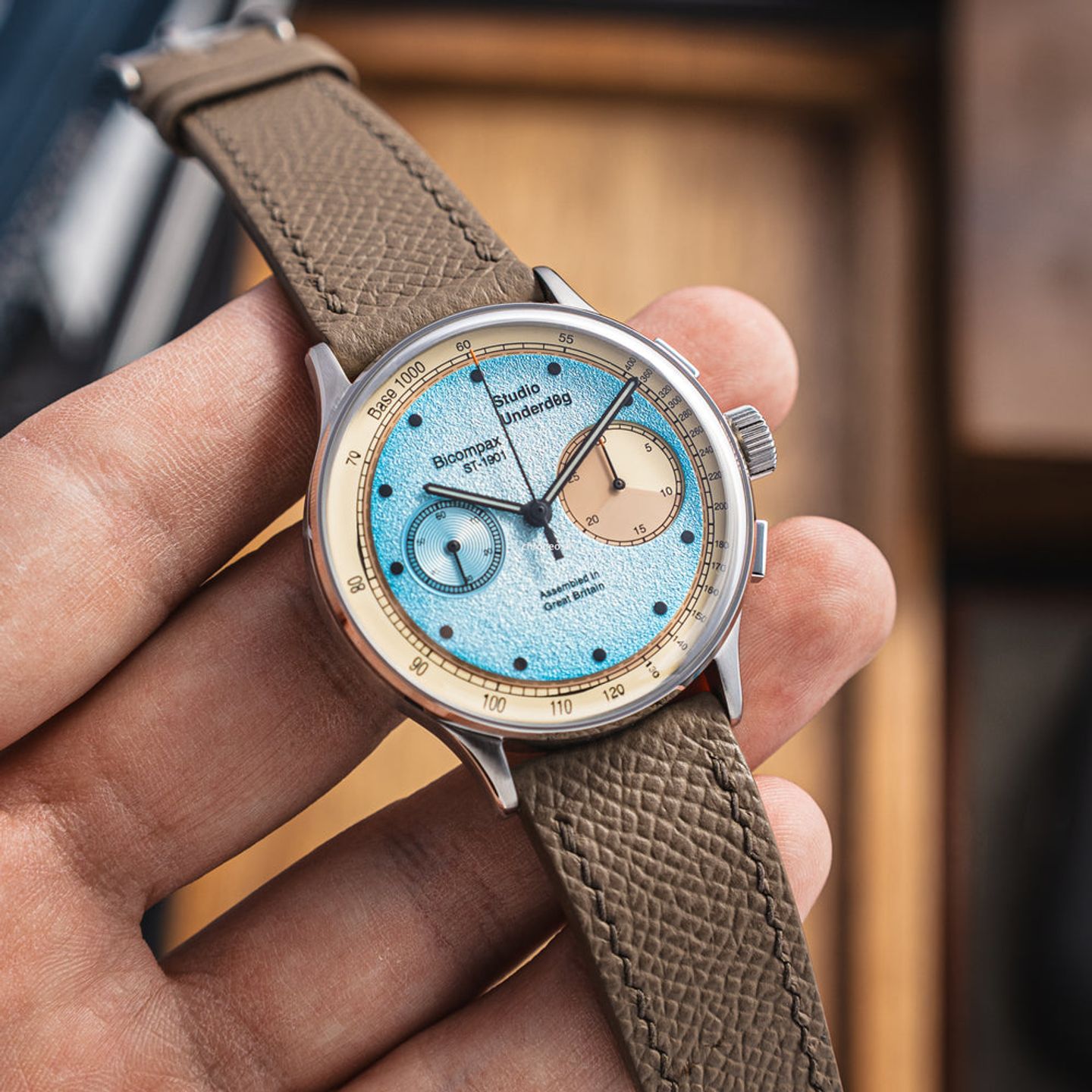 Studio Underdog Desert Sky Desert Sky (Gen3) (2025) - Blauw wijzerplaat 38mm Staal (5/8)