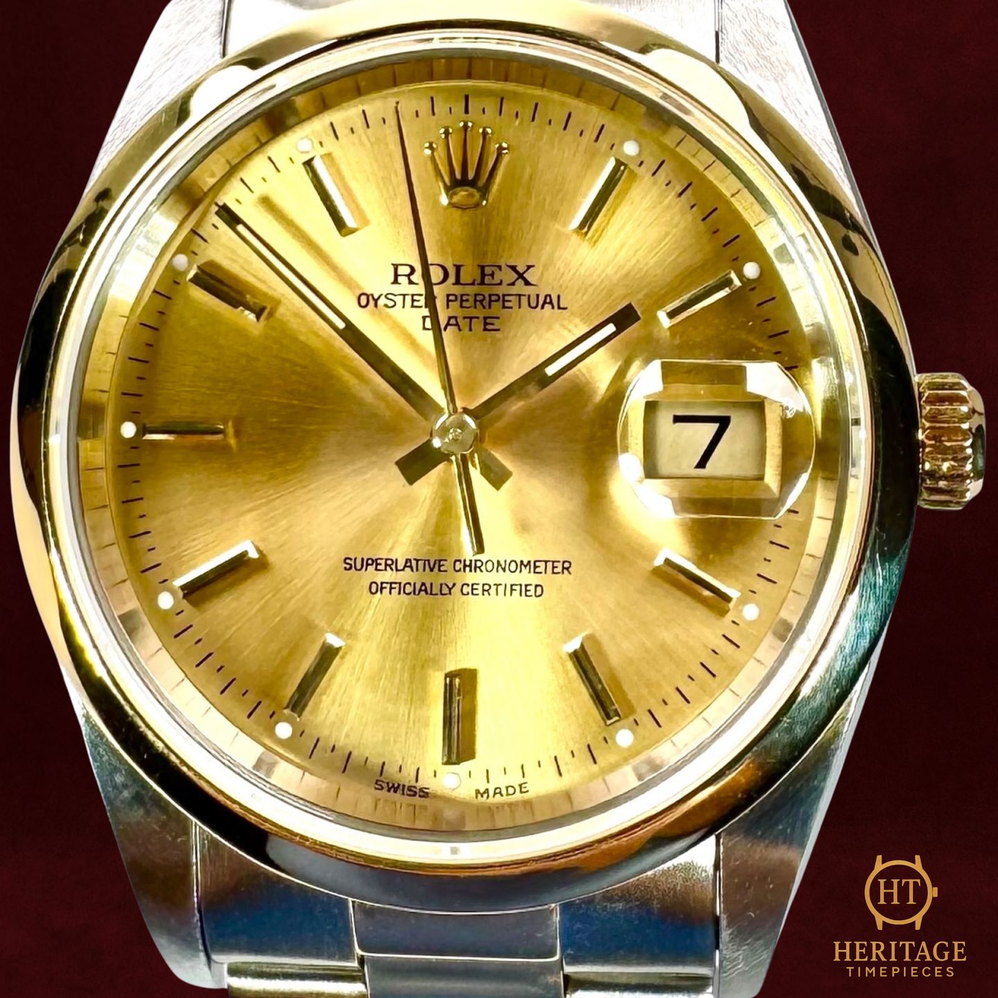 Rolex Oyster Perpetual Date 15203 - (1/8)