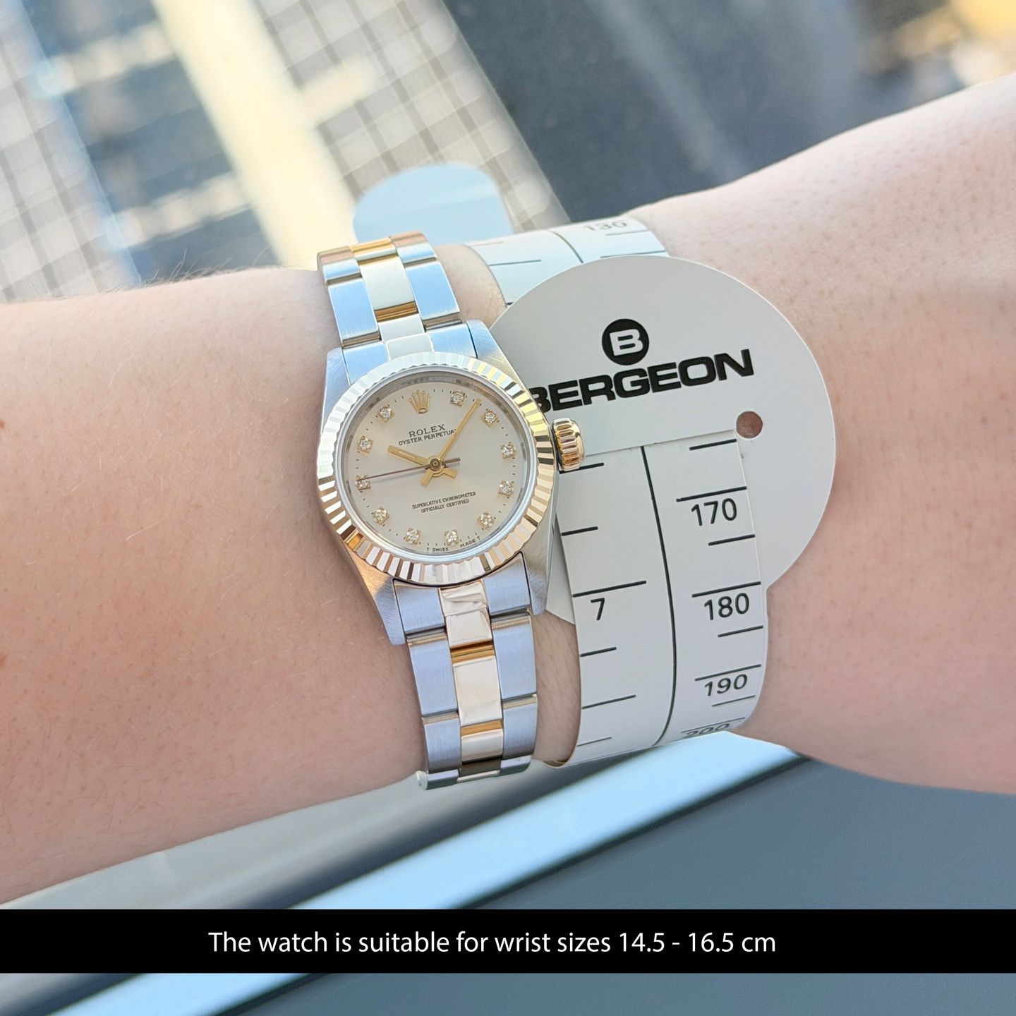 Rolex Oyster Perpetual 67193 (1987) - 26 mm Gold/Steel case (2/8)