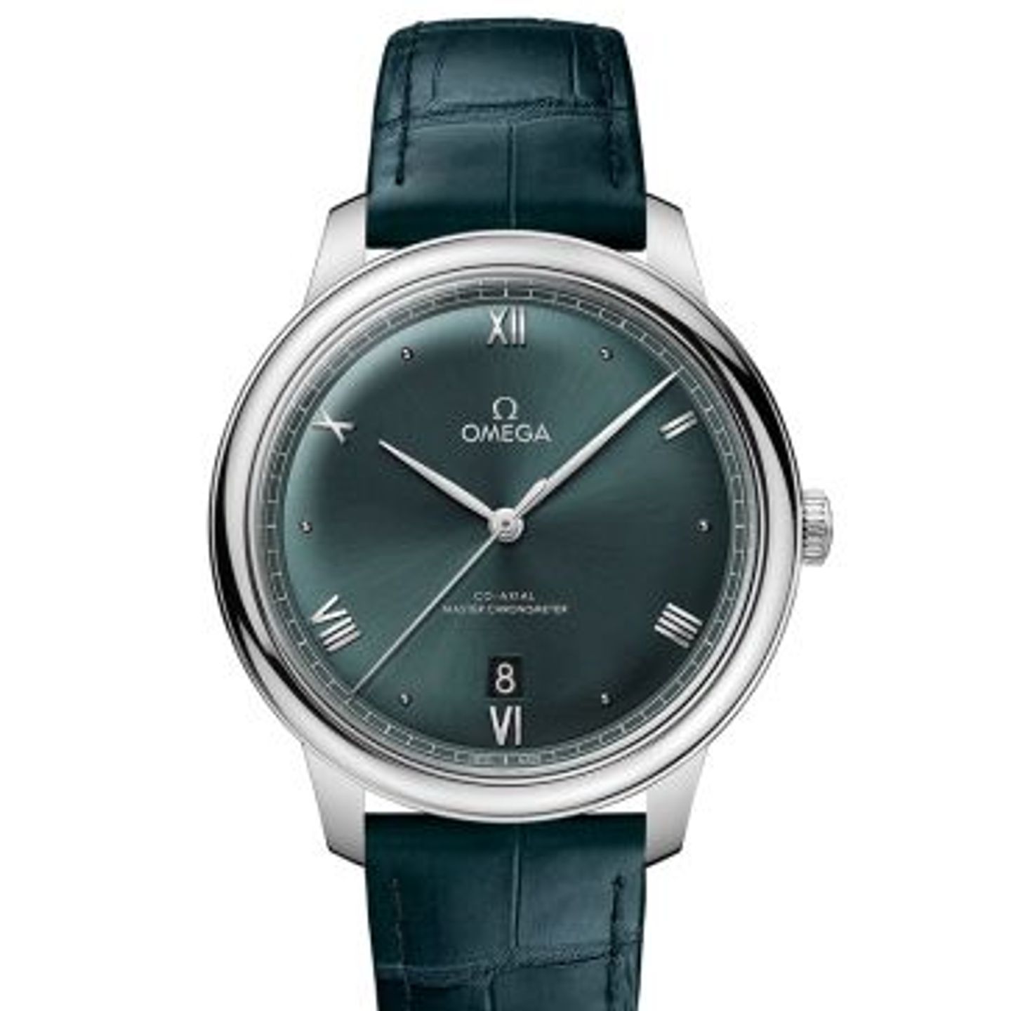 Omega De Ville Prestige 434.13.40.20.10.001 (2023) - Groen wijzerplaat 40mm Staal (1/1)