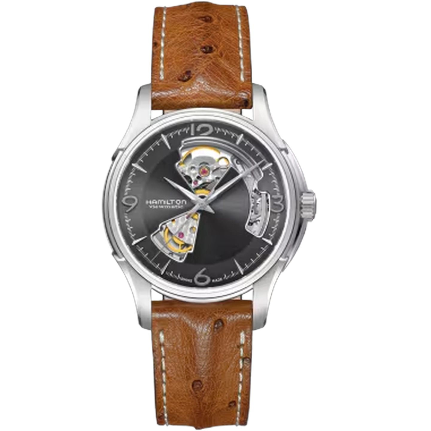 Hamilton Jazzmaster H32565585 (2025) - Grijs wijzerplaat 40mm Staal (1/1)