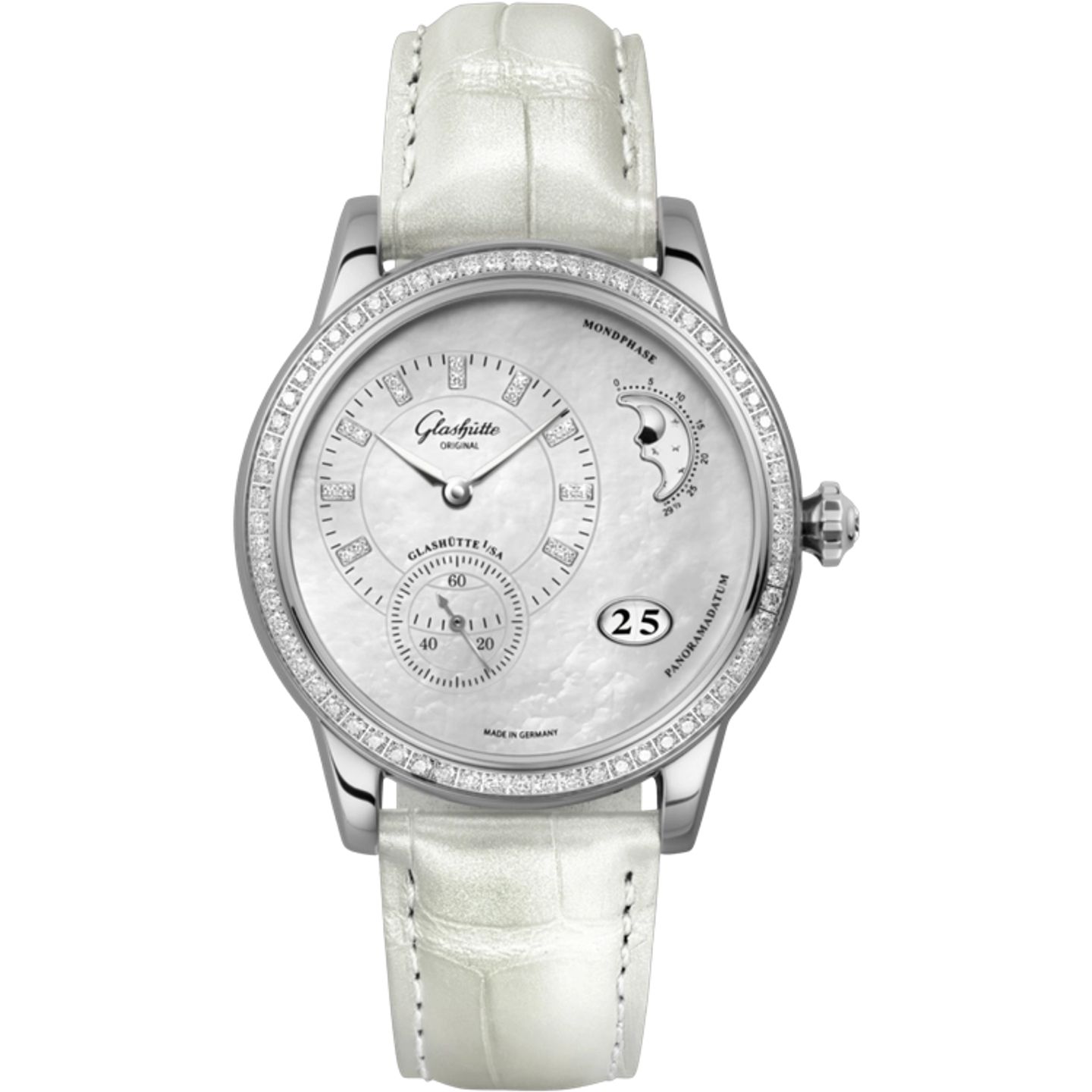 Glashütte Original PanoMatic Luna 1-90-12-01-12-01 (2026) - 39mm Staal (1/1)