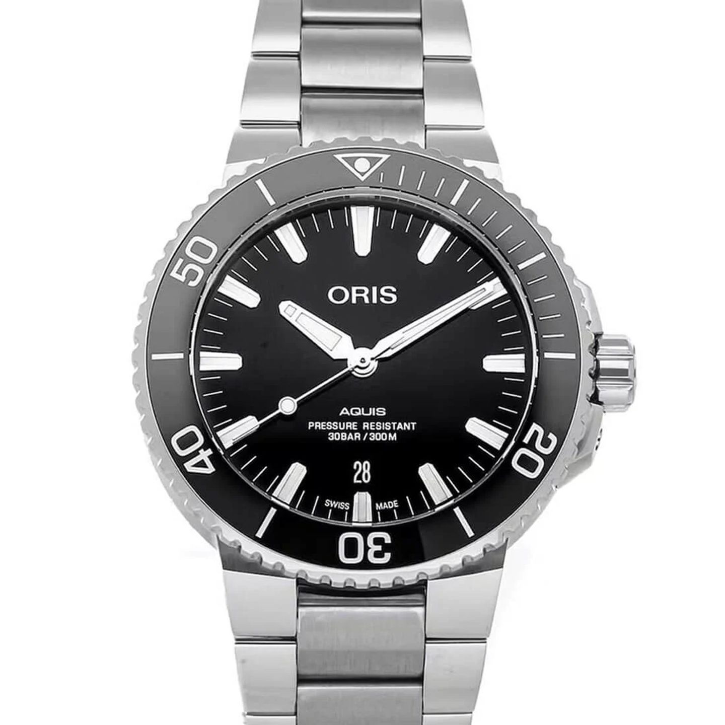Oris Aquis Date 01 733 7730 4134-07 8 24 05PEB (2023) - Black dial 44 mm Steel case (2/3)
