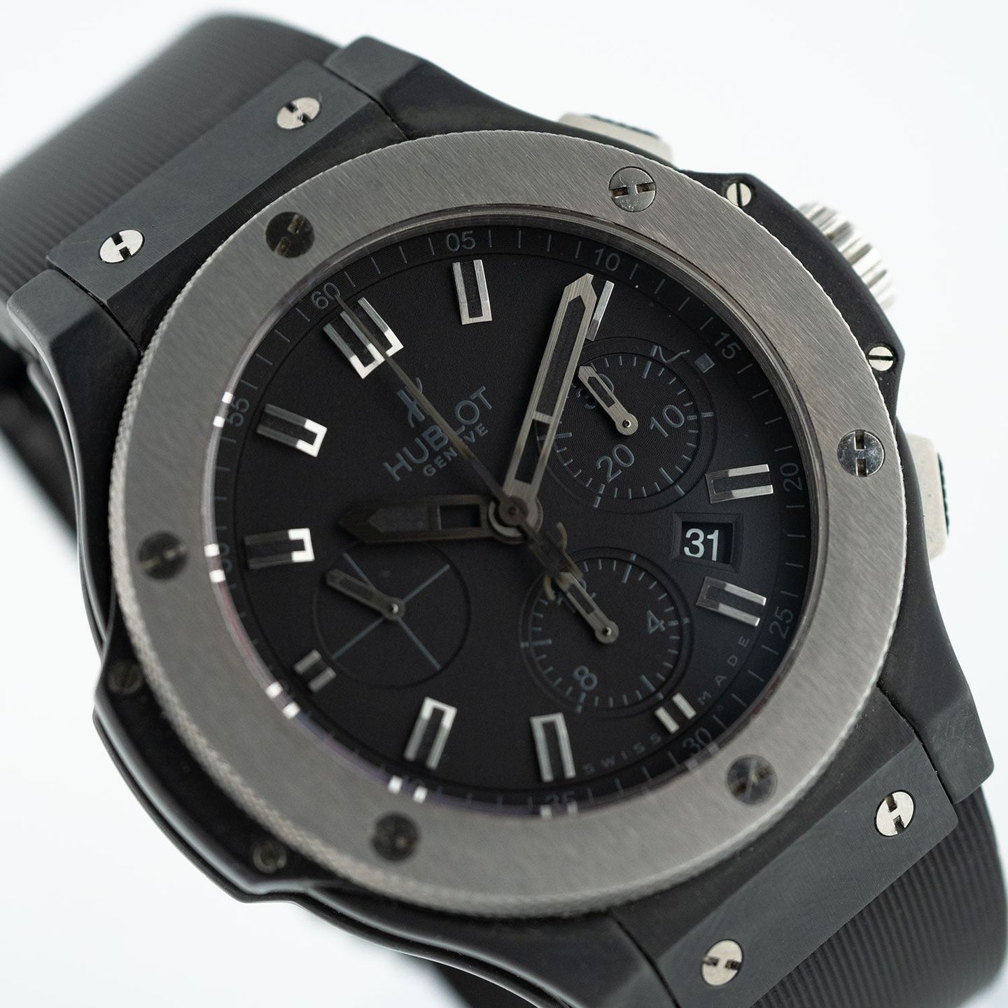 Hublot Big Bang 44 mm 301.CK.1140.RX (2012) - Zwart wijzerplaat 44mm Keramiek (3/8)