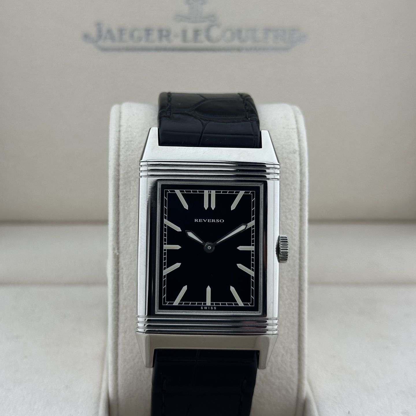 Jaeger-LeCoultre Grande Reverso Ultra Thin 277.8.62 (2011) - 27mm Staal (1/8)
