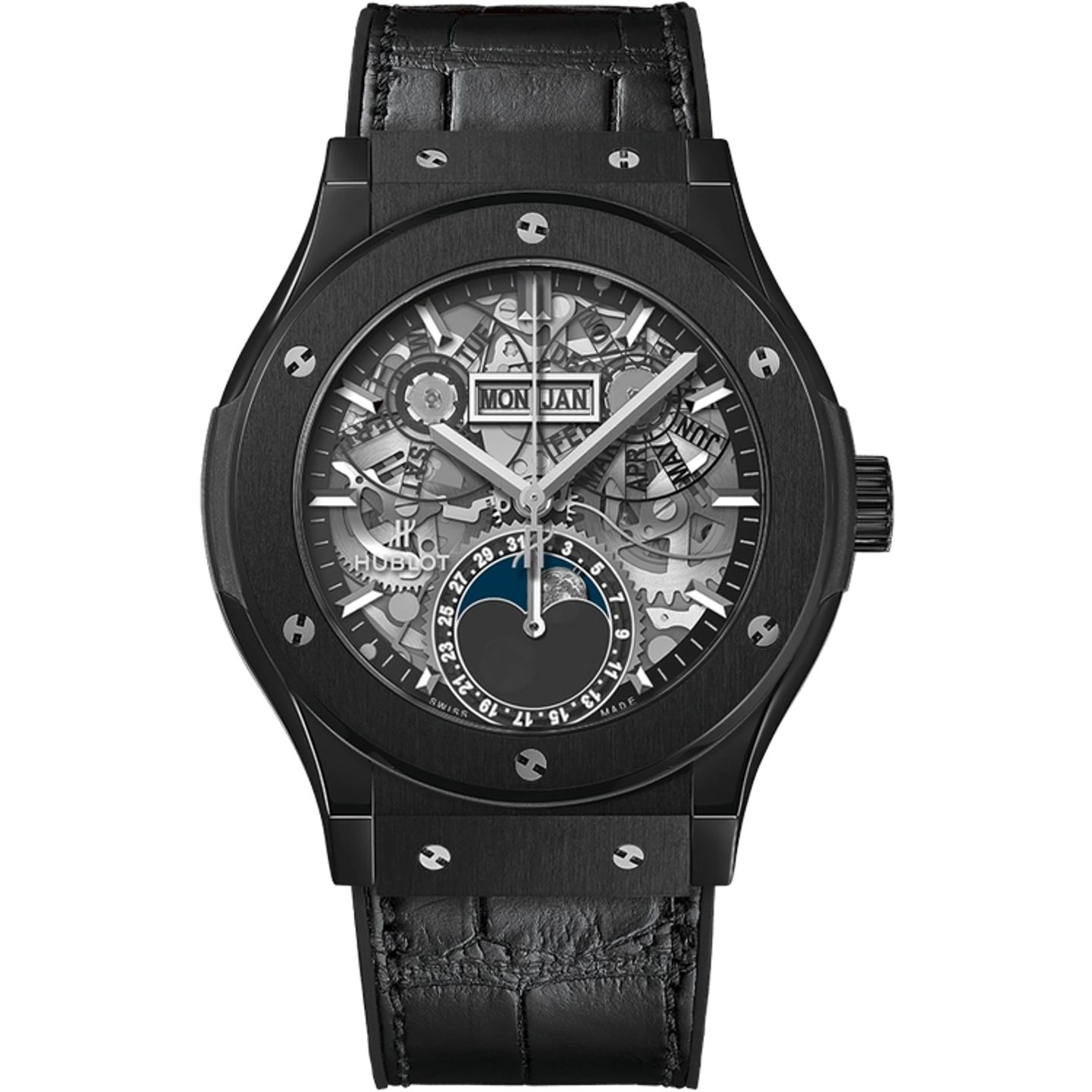 Hublot Classic Fusion Aerofusion 547.CX.0170.LR (2025) - Transparent dial 42 mm Ceramic case (1/1)