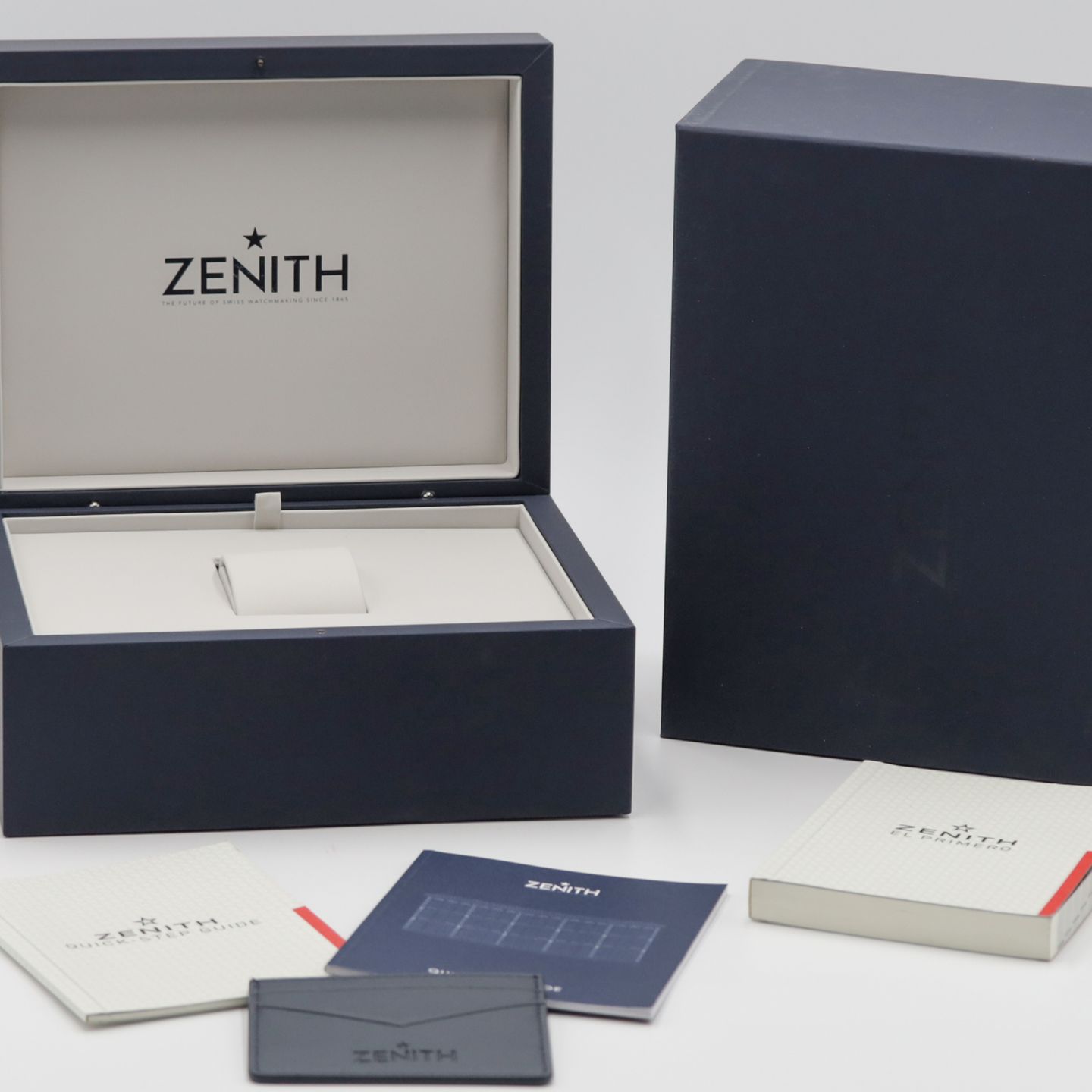 Zenith El Primero 36'000 VpH 03.2041.400/51.C496 (2012) - Blauw wijzerplaat 42mm Staal (8/8)