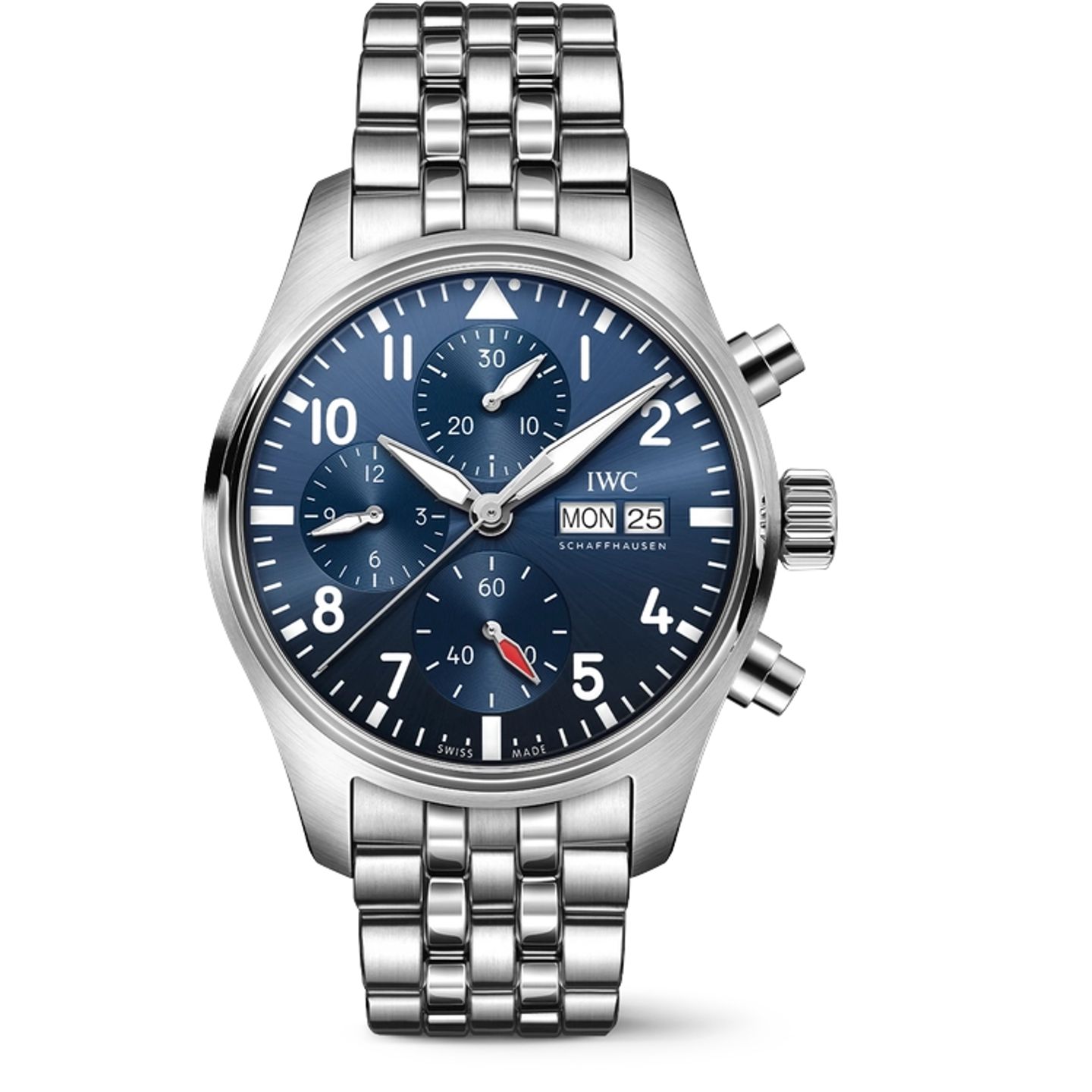 IWC Pilot Chronograph IW388102 (2025) - Blue dial 41 mm Steel case (1/1)