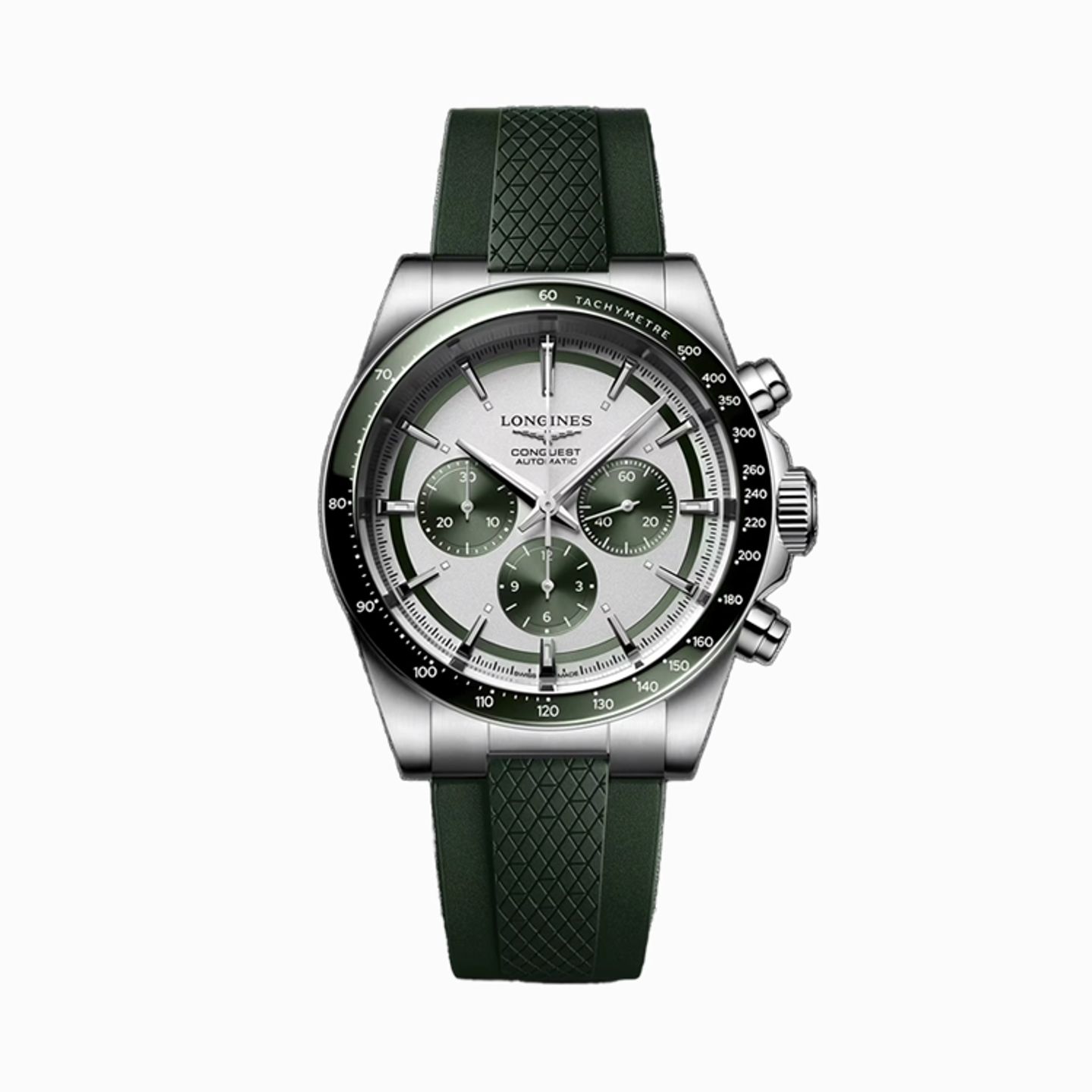 Longines Conquest L3.835.4.02.9 (2025) - Zilver wijzerplaat 42mm Staal (1/1)