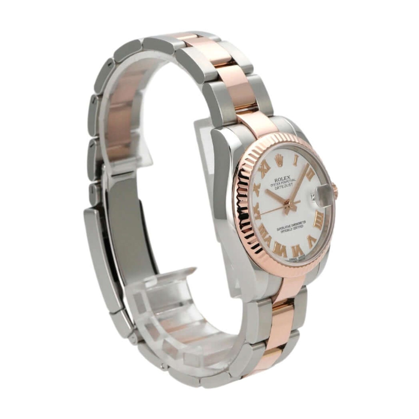 Rolex Datejust 31 178271 (2015) - Wit wijzerplaat 31mm Goud/Staal (4/8)