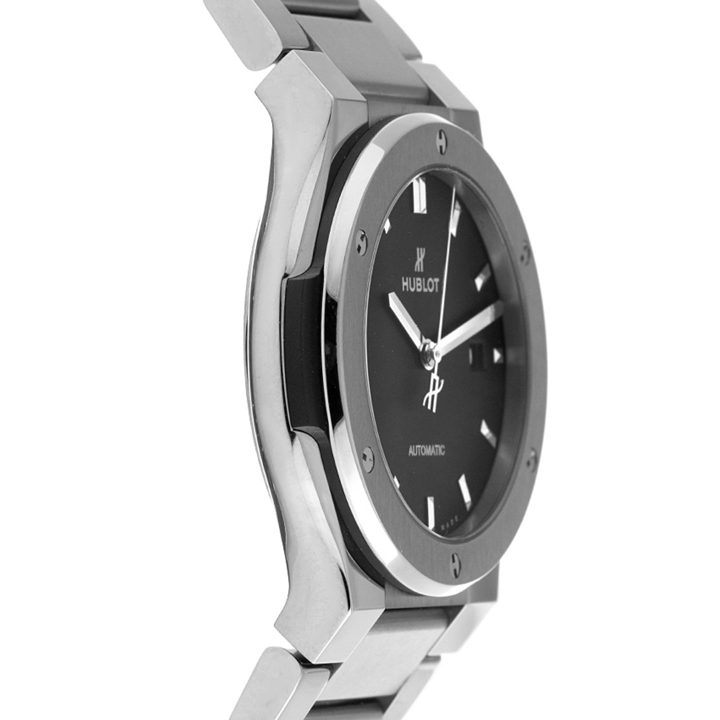 Hublot Classic Fusion 548.NX.1170.NX (Unknown (random serial)) - Black dial 42 mm Titanium case (4/6)