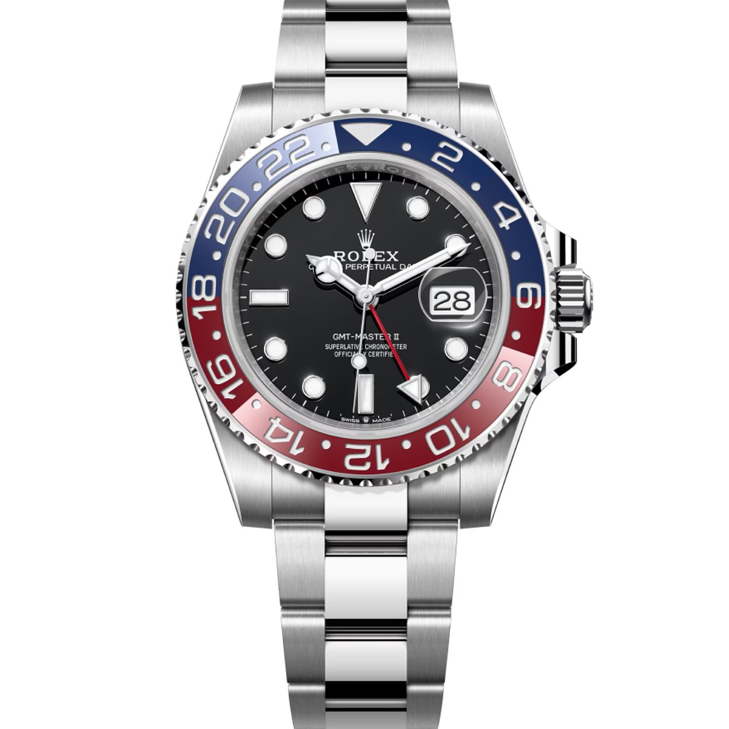 Rolex GMT-Master II 126710BLRO (Unknown (random serial)) - Black dial 40 mm Steel case (1/8)