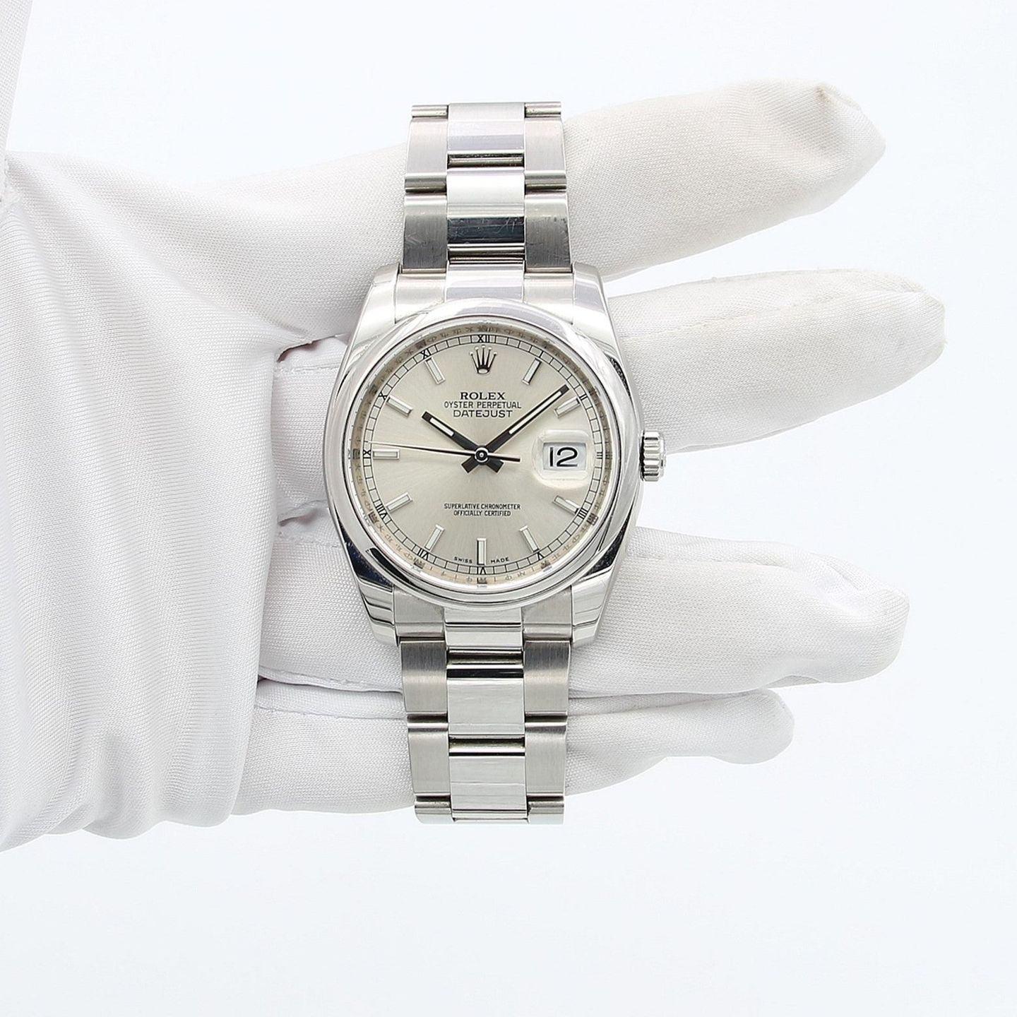 Rolex Datejust 36 116200 (Unknown (random serial)) - 36 mm Steel case (2/6)