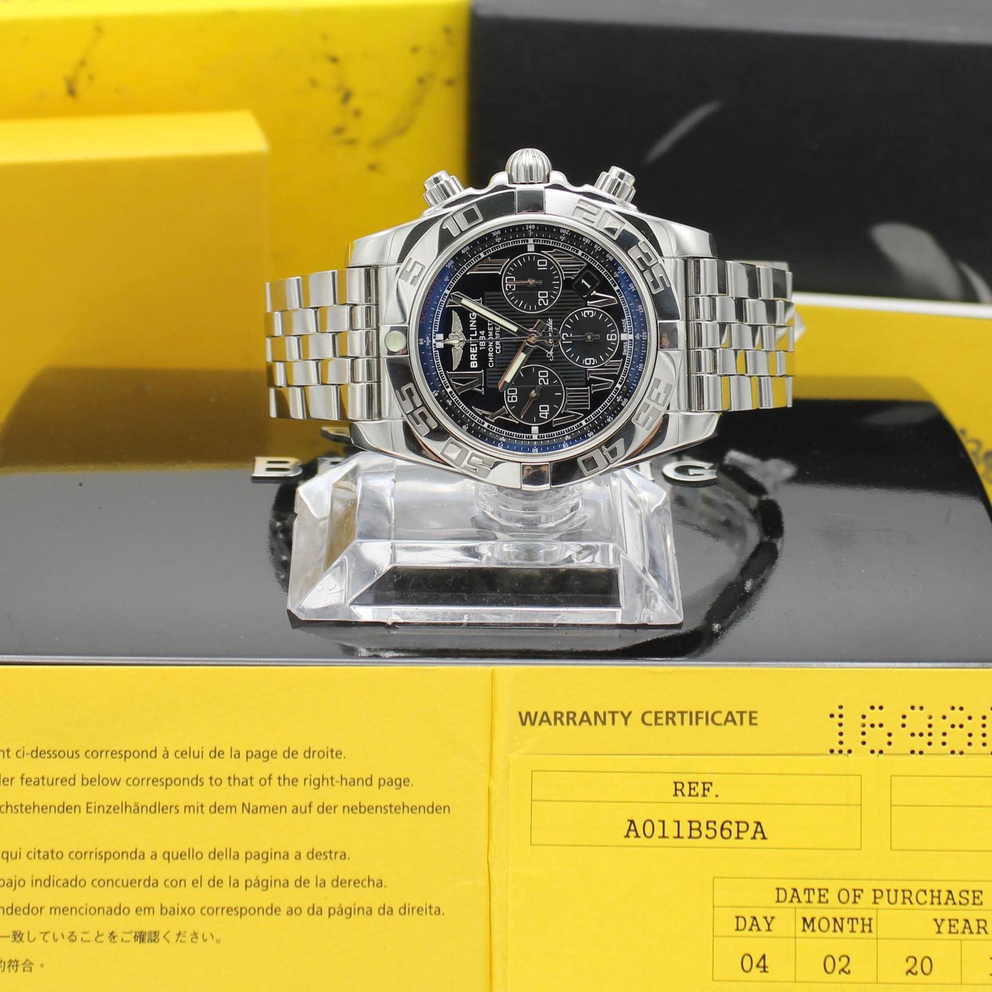 Breitling Chronomat 44 AB0110 (2013) - 44 mm Steel case (3/8)