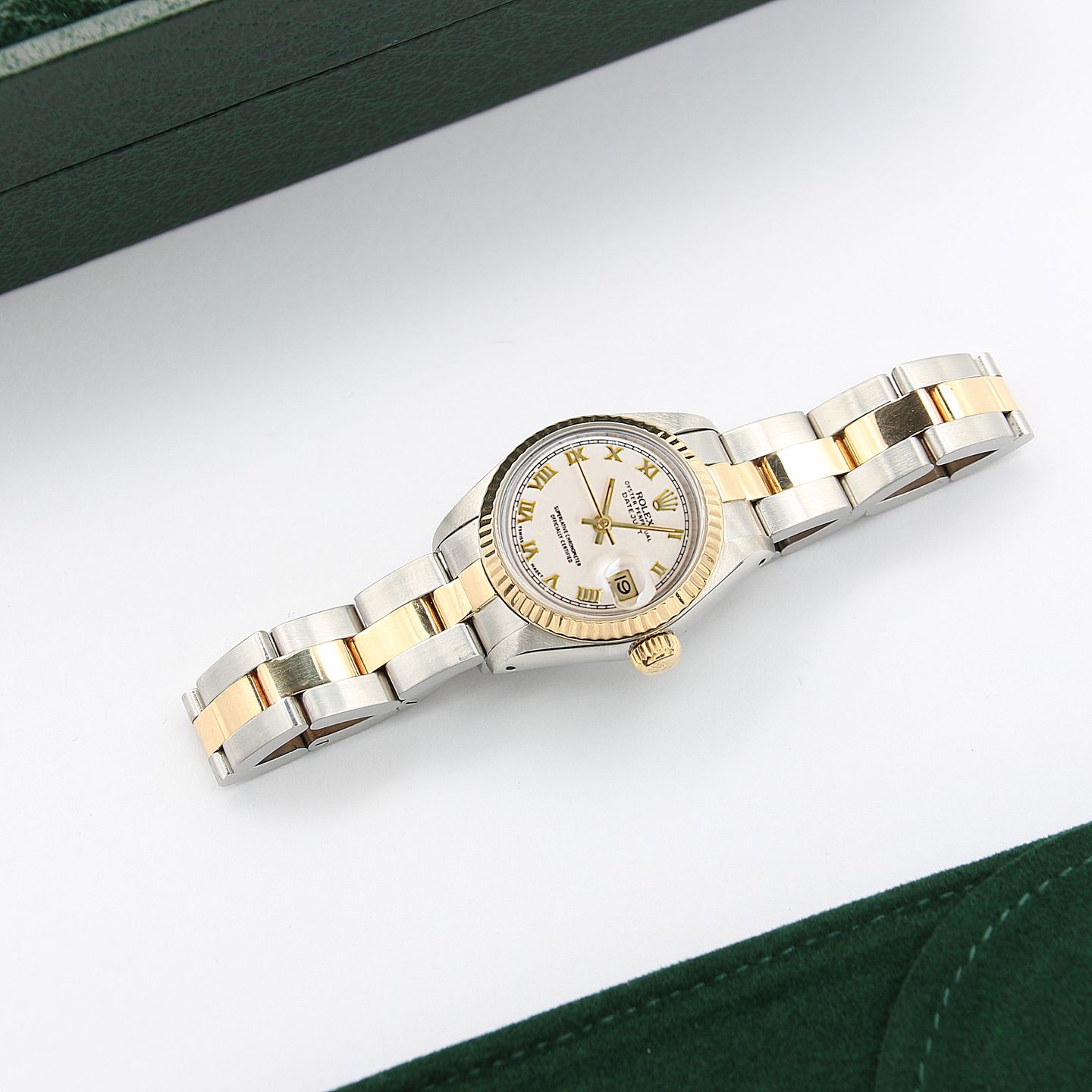 Rolex Lady-Datejust 69173 (Onbekend (willekeurig serienummer)) - 26mm Goud/Staal (3/5)