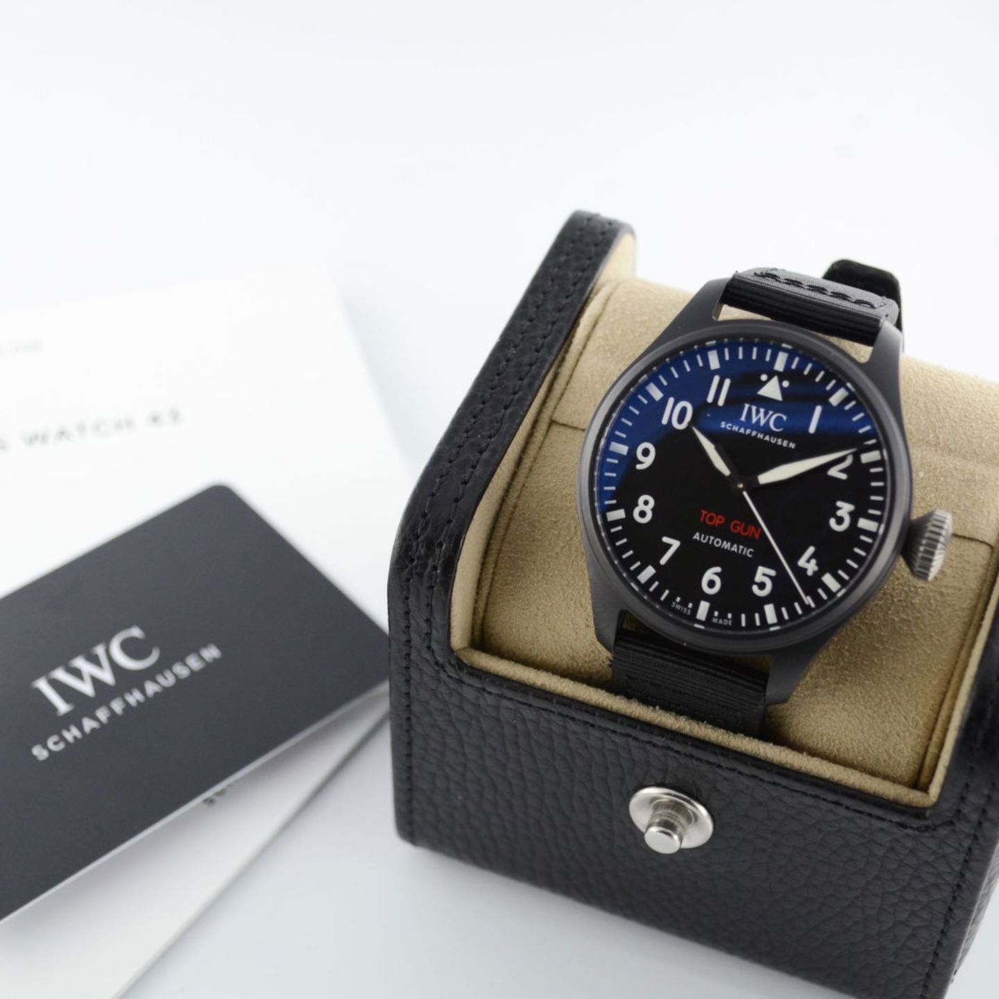 IWC Big Pilot Top Gun IW329801 (2022) - Black dial 44 mm Ceramic case (7/7)