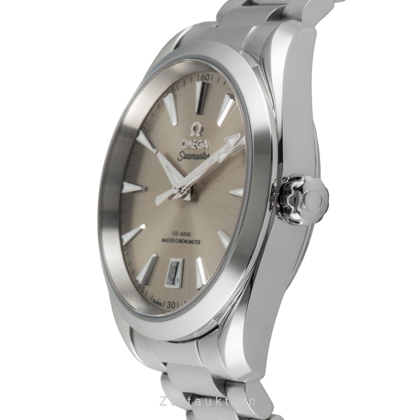 Omega Seamaster Aqua Terra 220.10.38.20.09.001 (Onbekend (willekeurig serienummer)) - Beige wijzerplaat 39mm Staal (5/8)