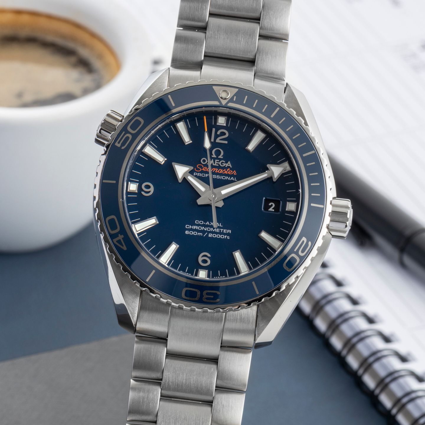 Omega Seamaster Planet Ocean 232.90.46.21.03.001 - (3/8)