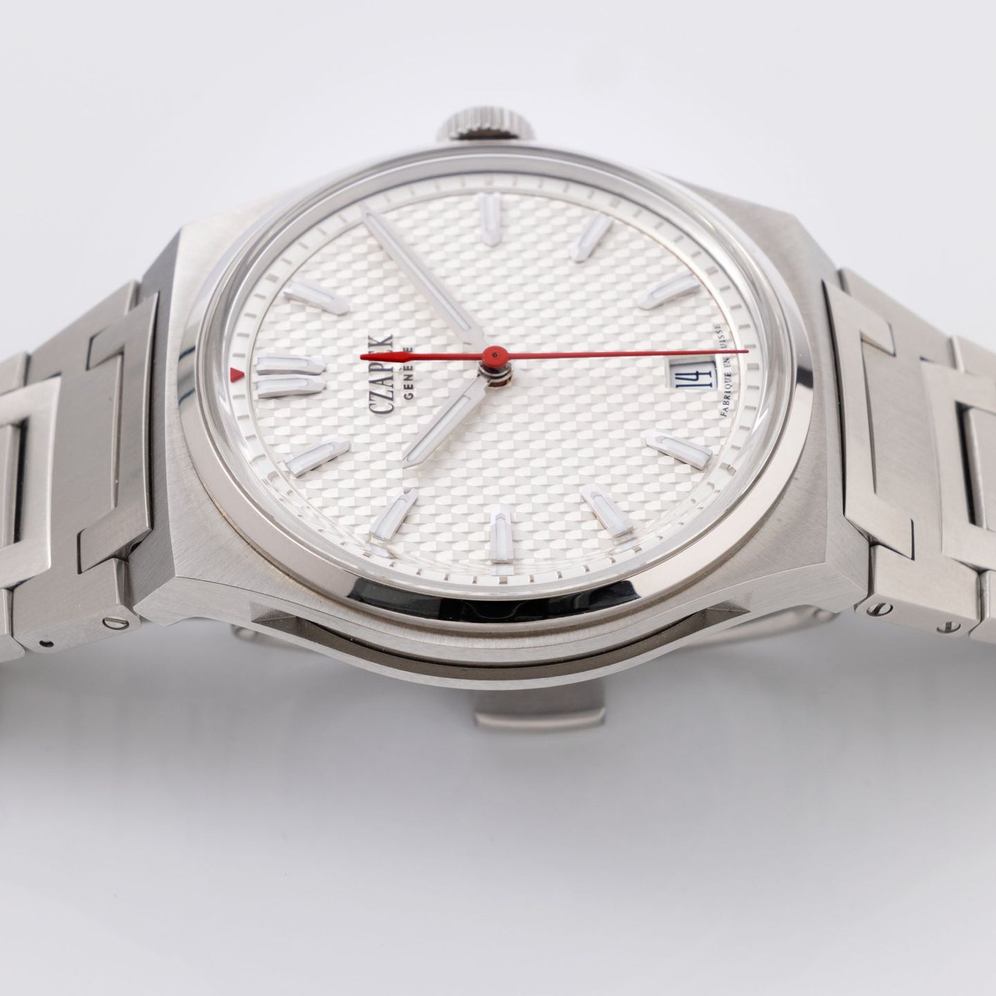 Czapek Antarctique Unknown (Unknown (random serial)) - Silver dial Unknown Steel case (8/8)