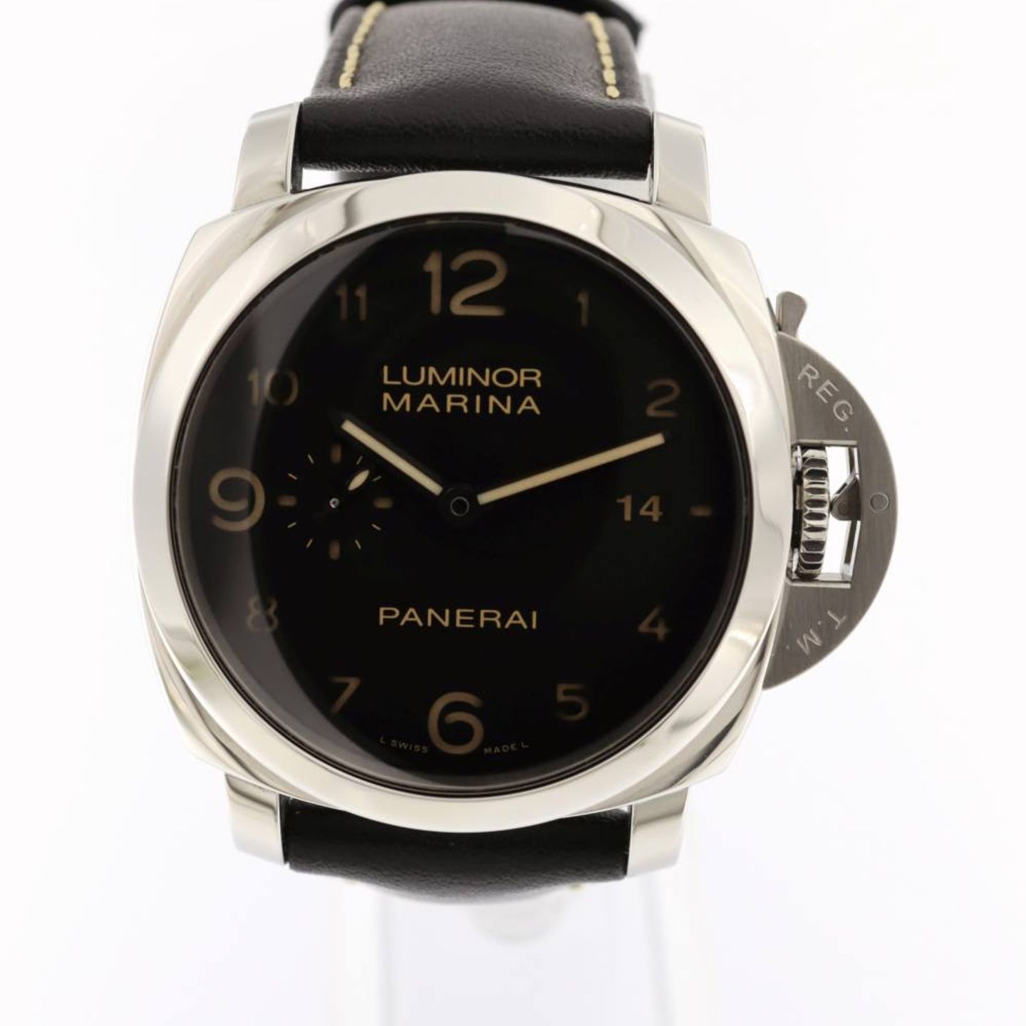 Panerai Luminor Marina 1950 3 Days Automatic PAM00359 (2015) - Zwart wijzerplaat 44mm Staal (1/7)