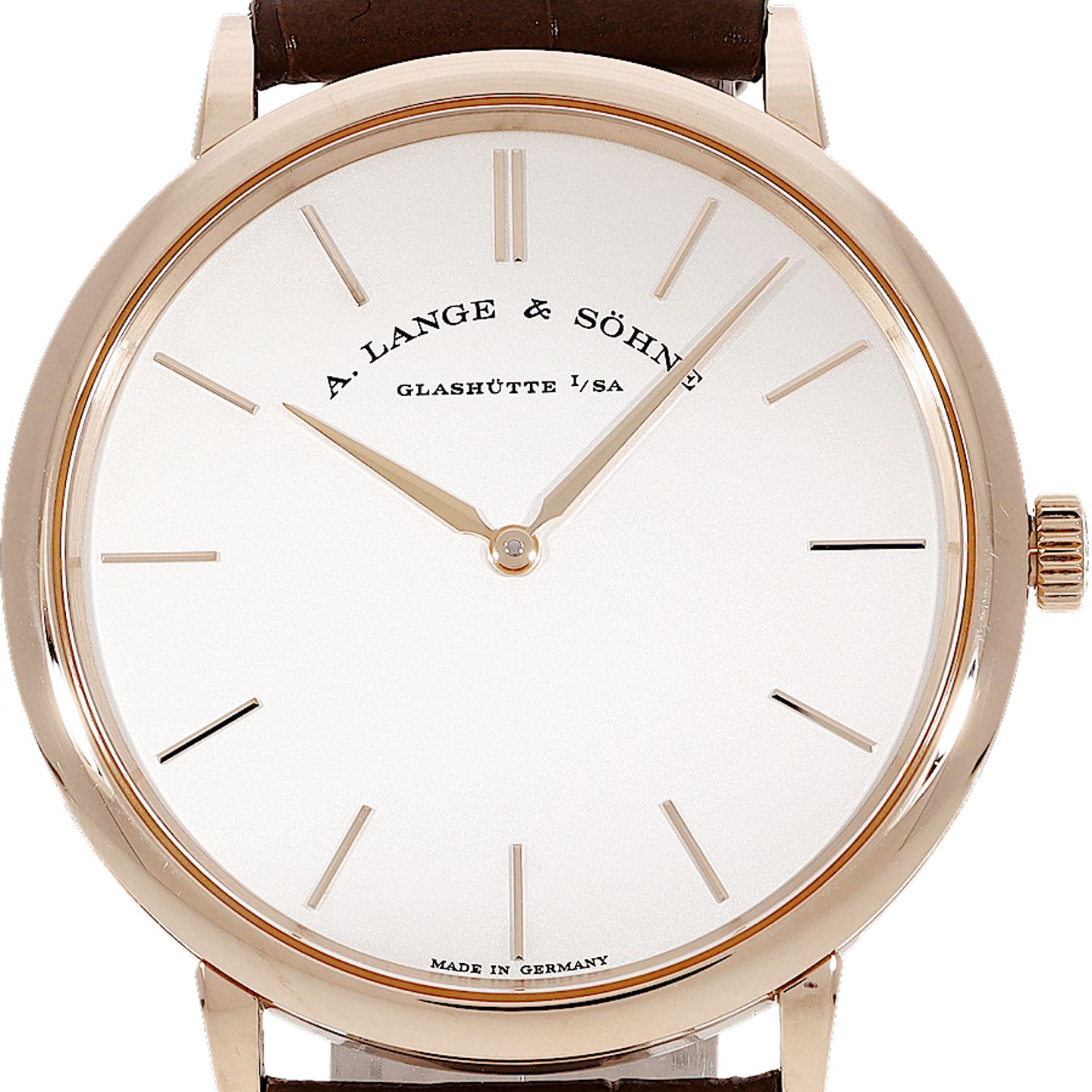 A. Lange & Söhne Saxonia 211.033 (2016) - 40mm Roségoud (1/5)