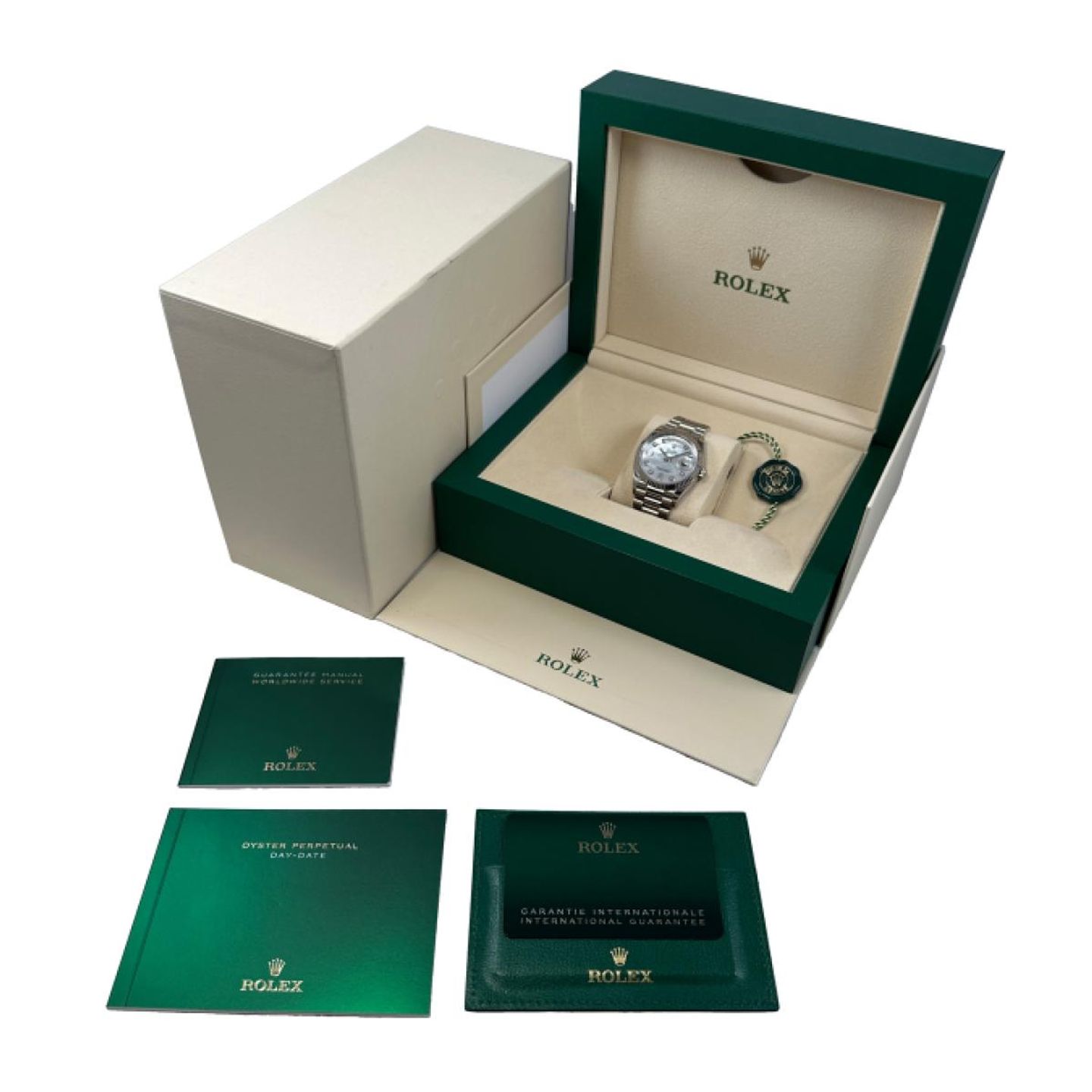 Rolex Day-Date 36 128239 (2025) - 36 mm White Gold case (5/5)