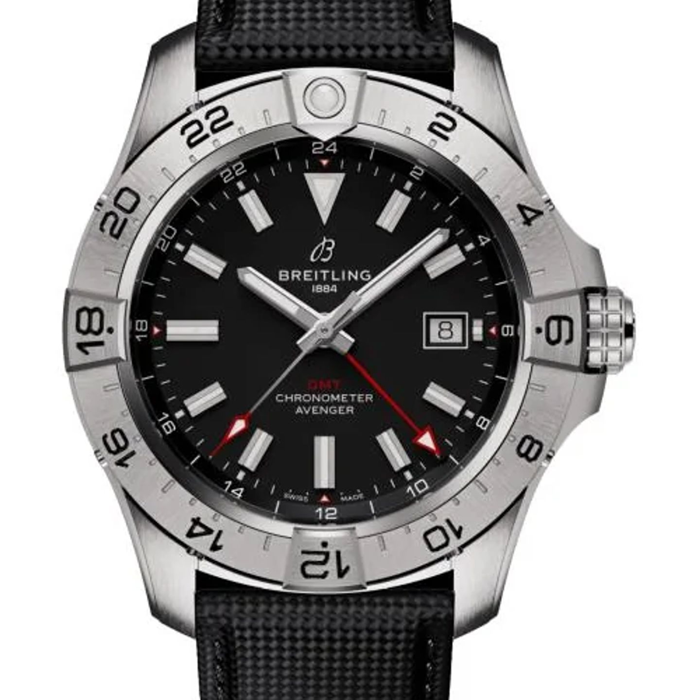 Breitling Avenger A32320101B1X1 (2026) - Zwart wijzerplaat 44mm Staal (1/1)