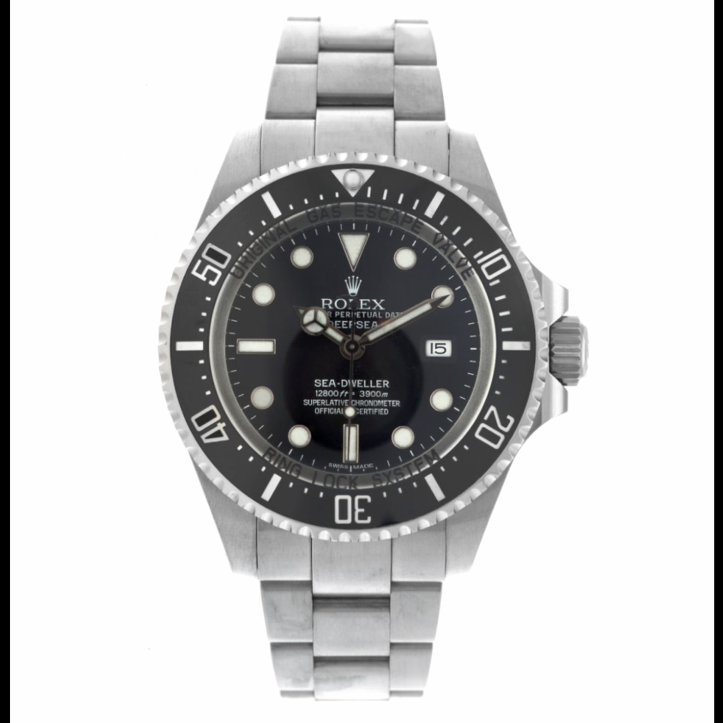 Rolex Sea-Dweller Deepsea 116660 (2013) - Black dial 44 mm Steel case (1/6)
