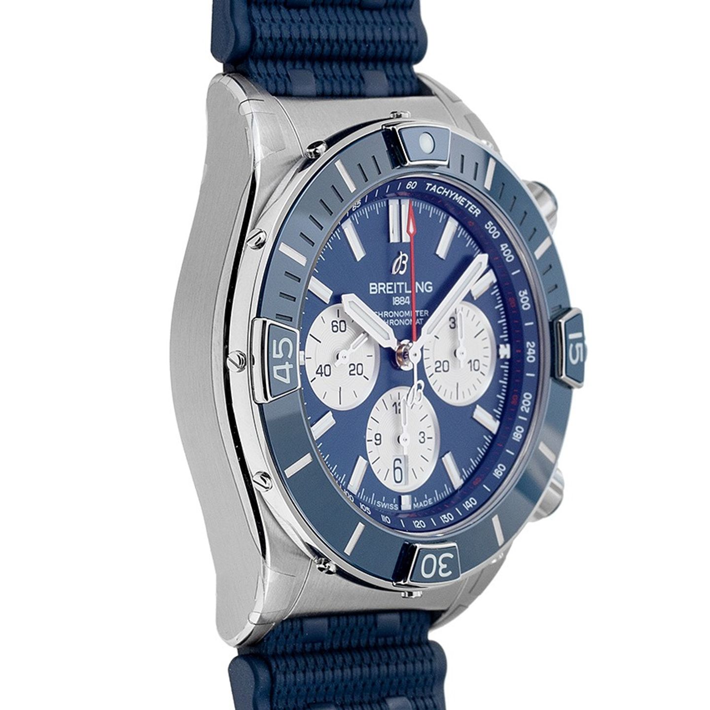 Breitling Chronomat AB0136161C1S1 (2025) - Blue dial 44 mm Steel case (5/7)