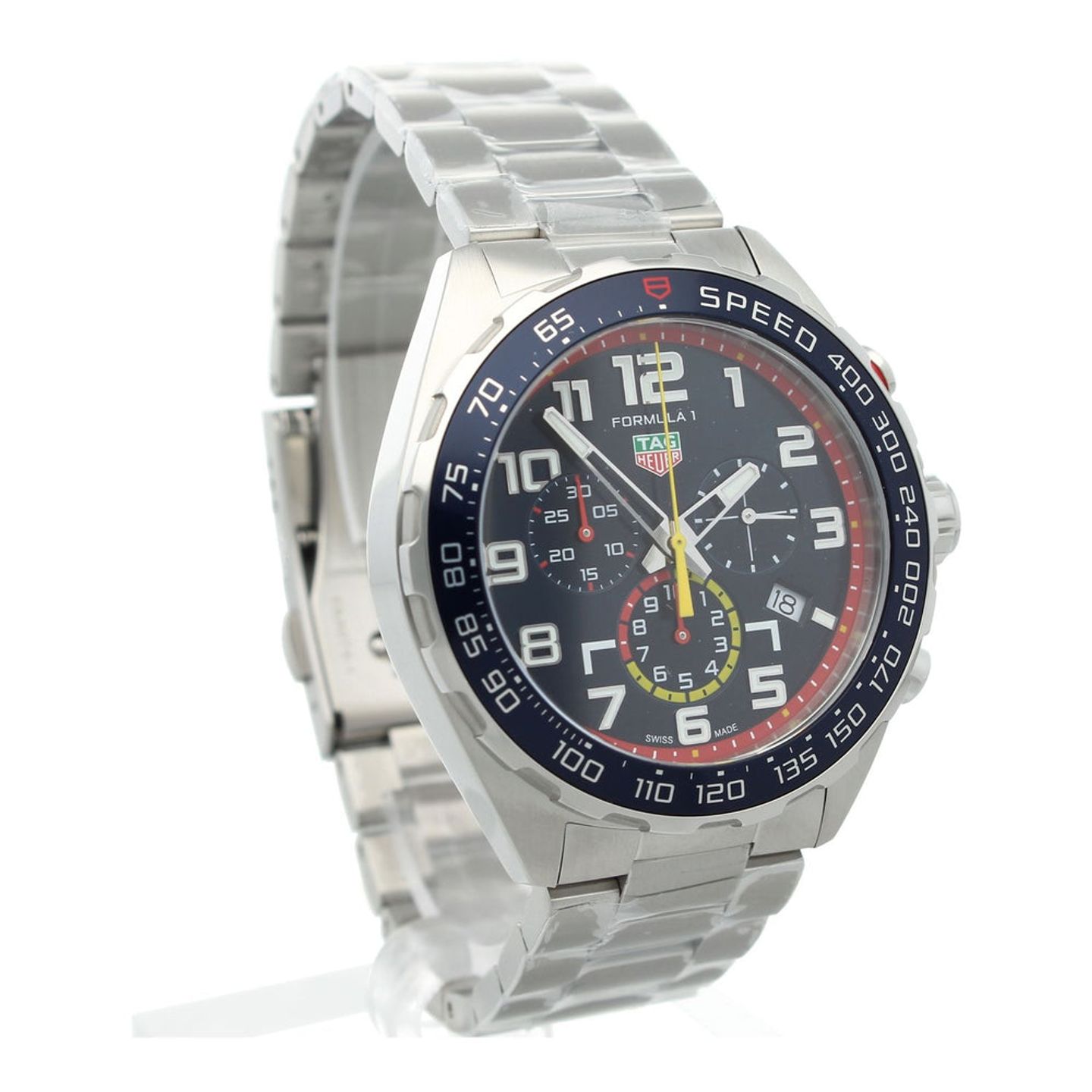 TAG Heuer Formula 1 Quartz CAZ101AL.BA0842 (2025) - Blue dial 43 mm Steel case (7/7)