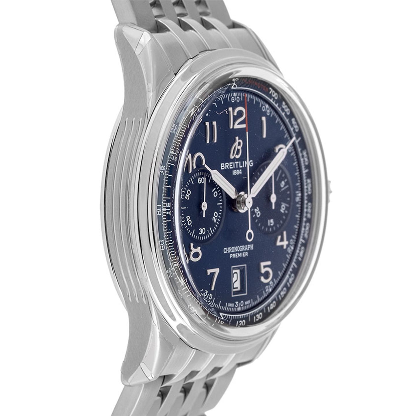 Breitling Premier AB0145171C1A1 (2024) - Blue dial 42 mm Steel case (4/6)